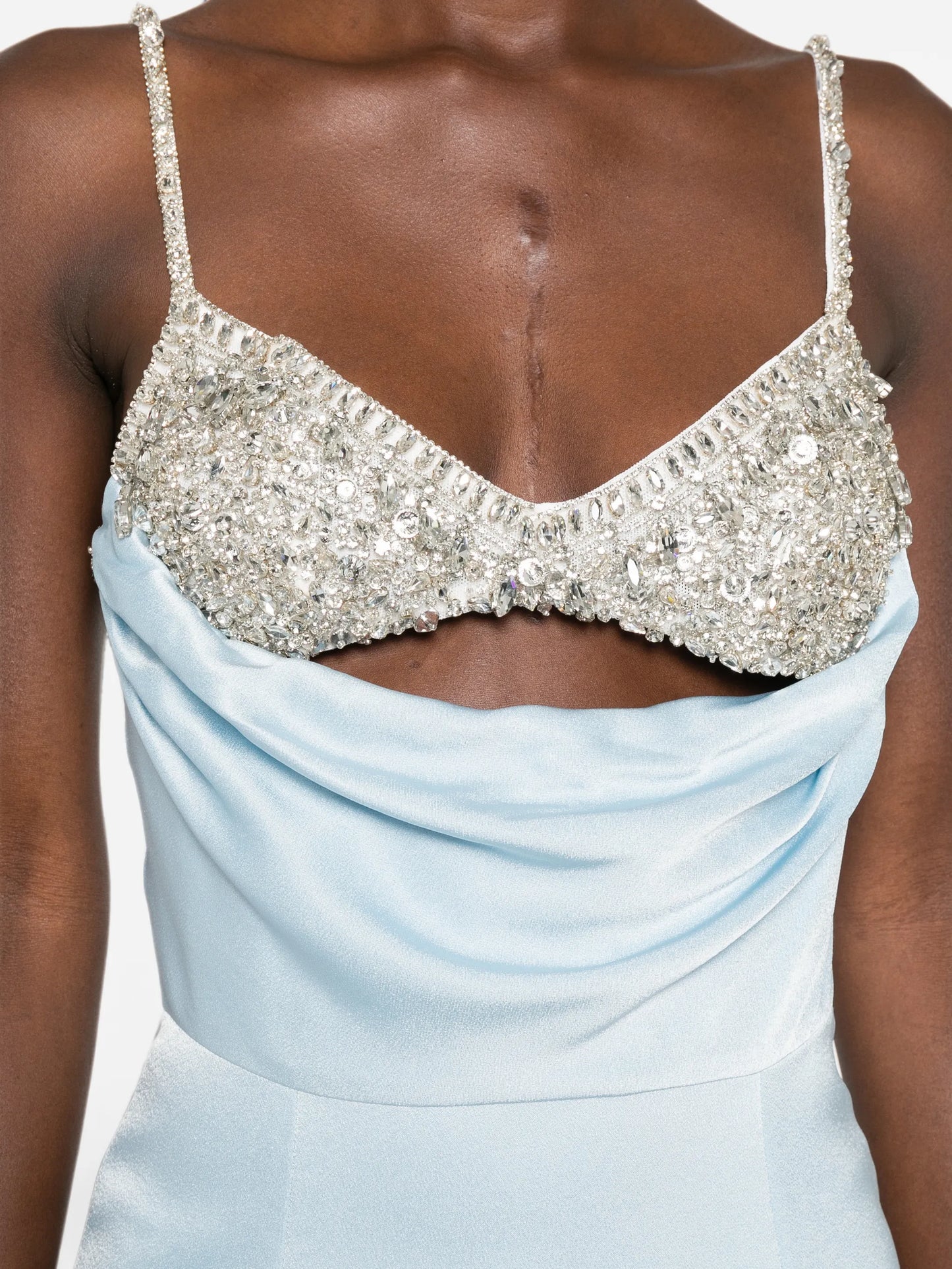 Celestia embellished midi dress