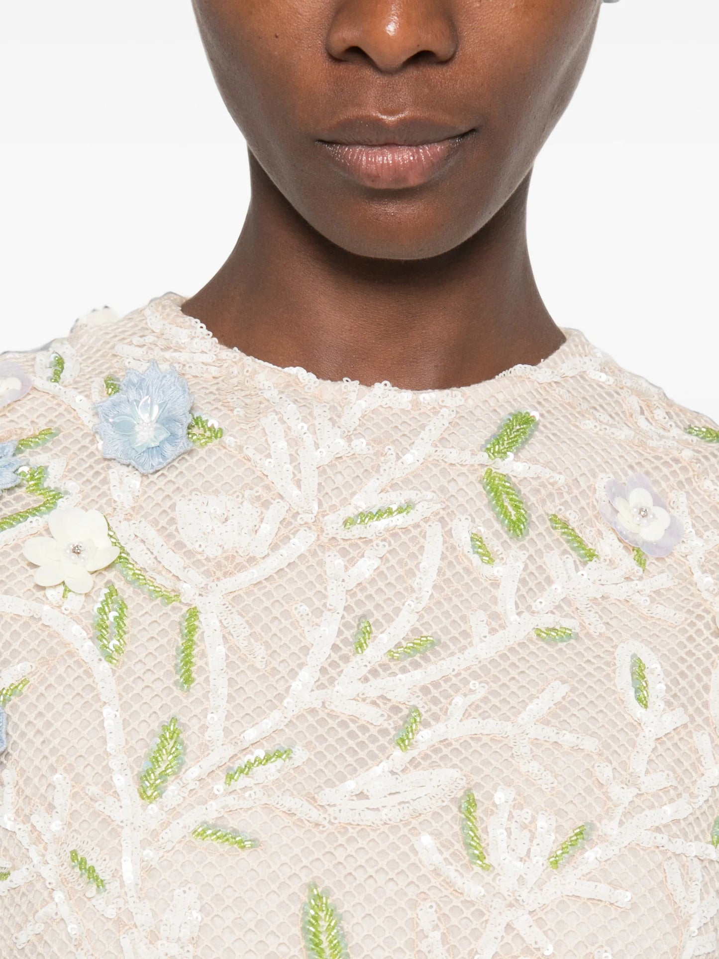 Mistral sequin-embellished mini dress