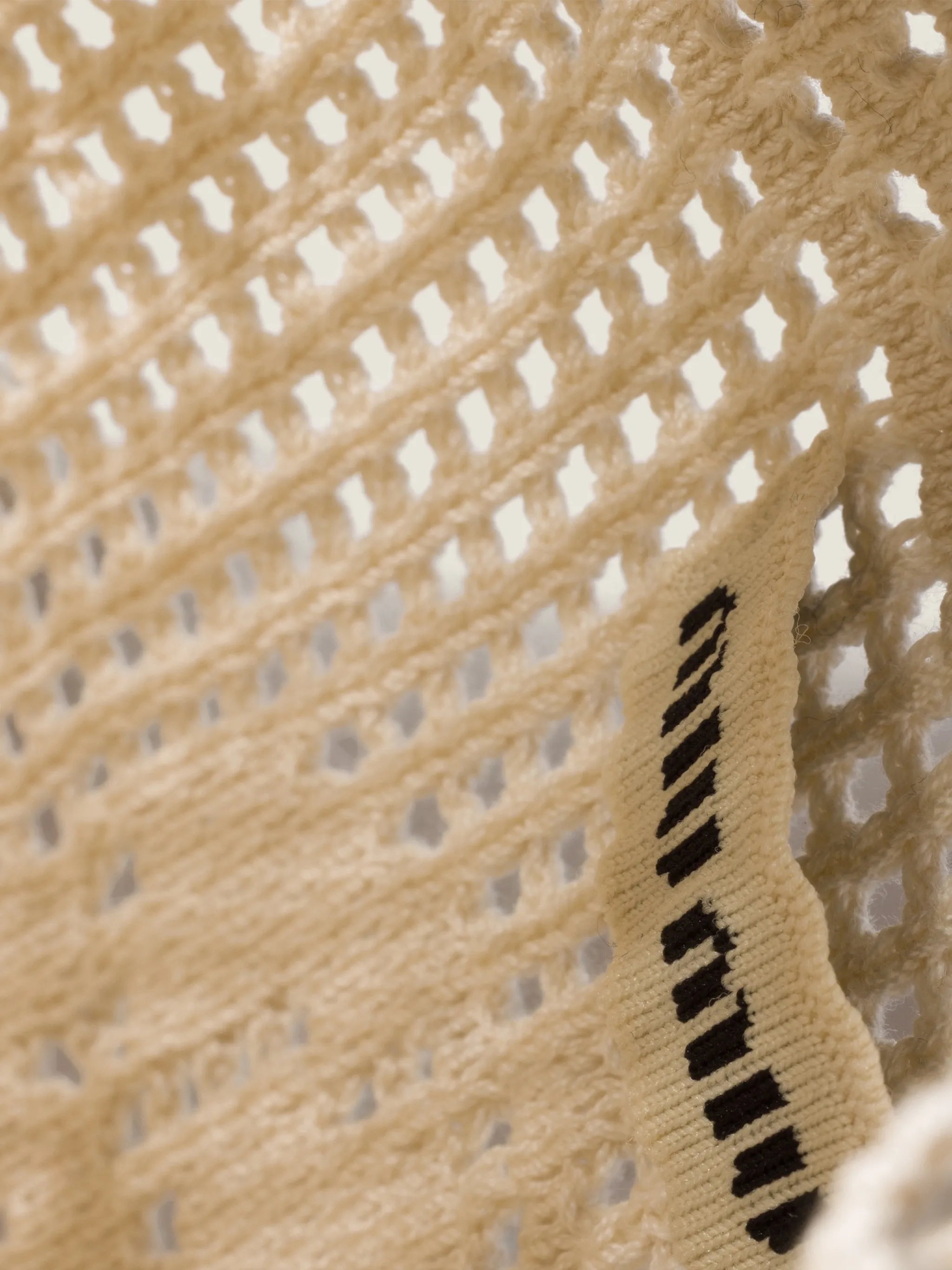 cotton crochet handbag