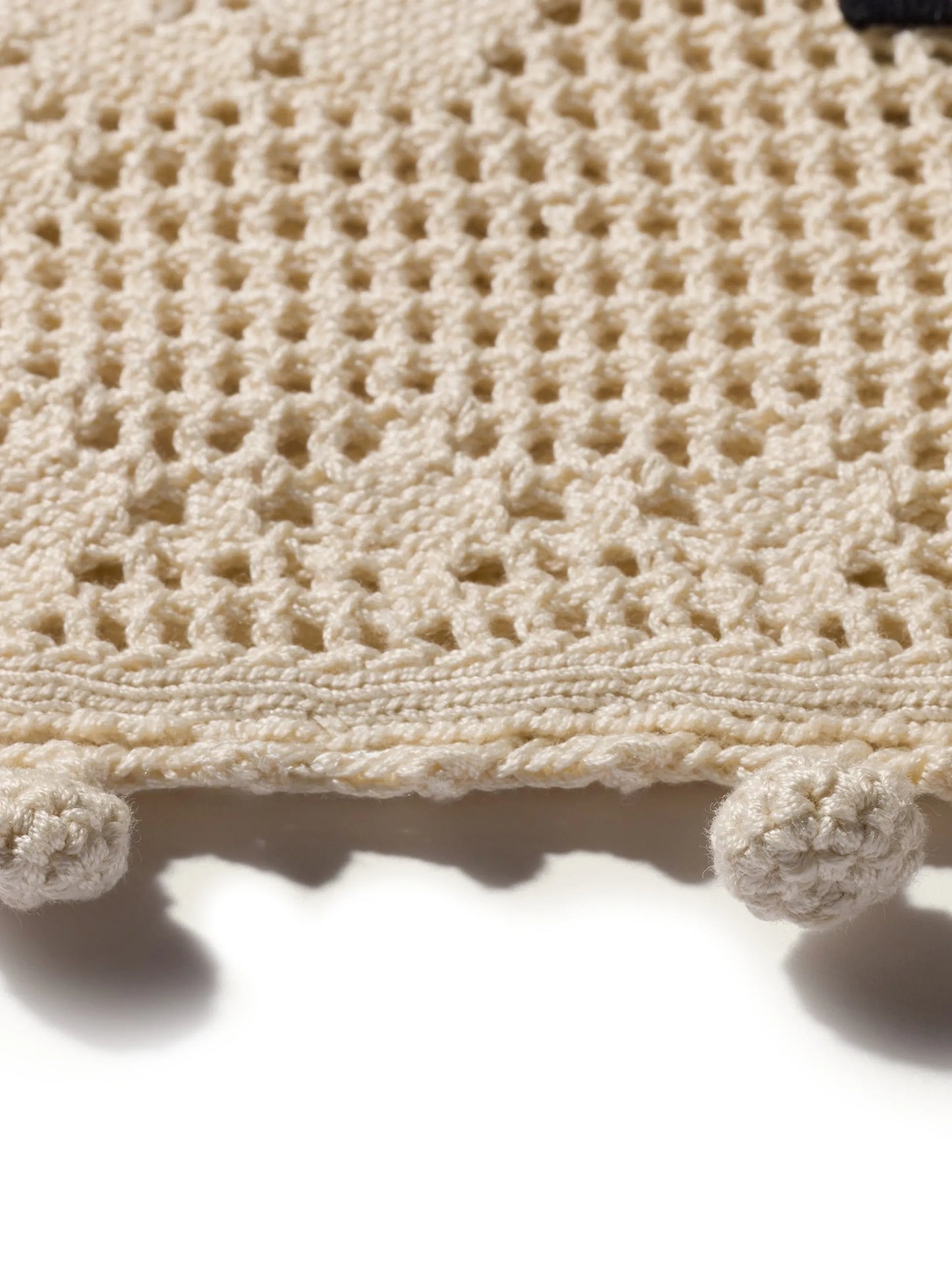 cotton crochet handbag
