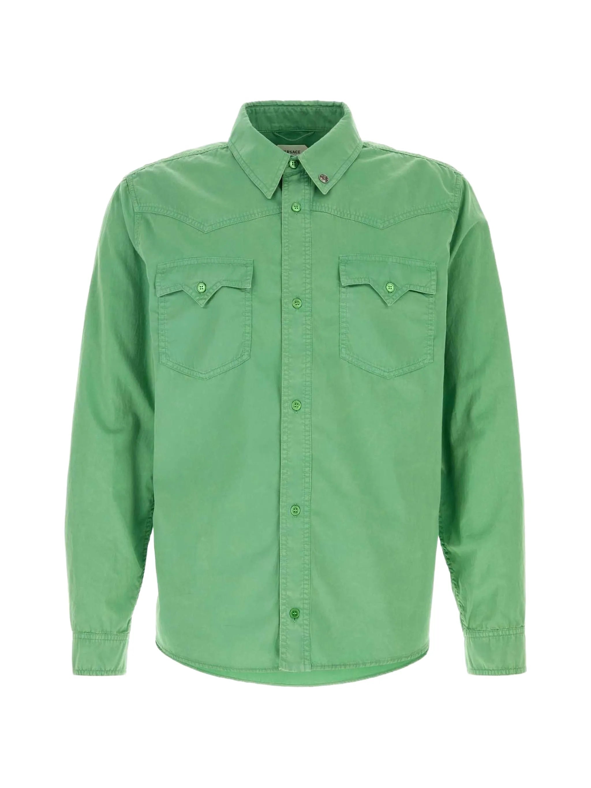 flap-pocket shirt