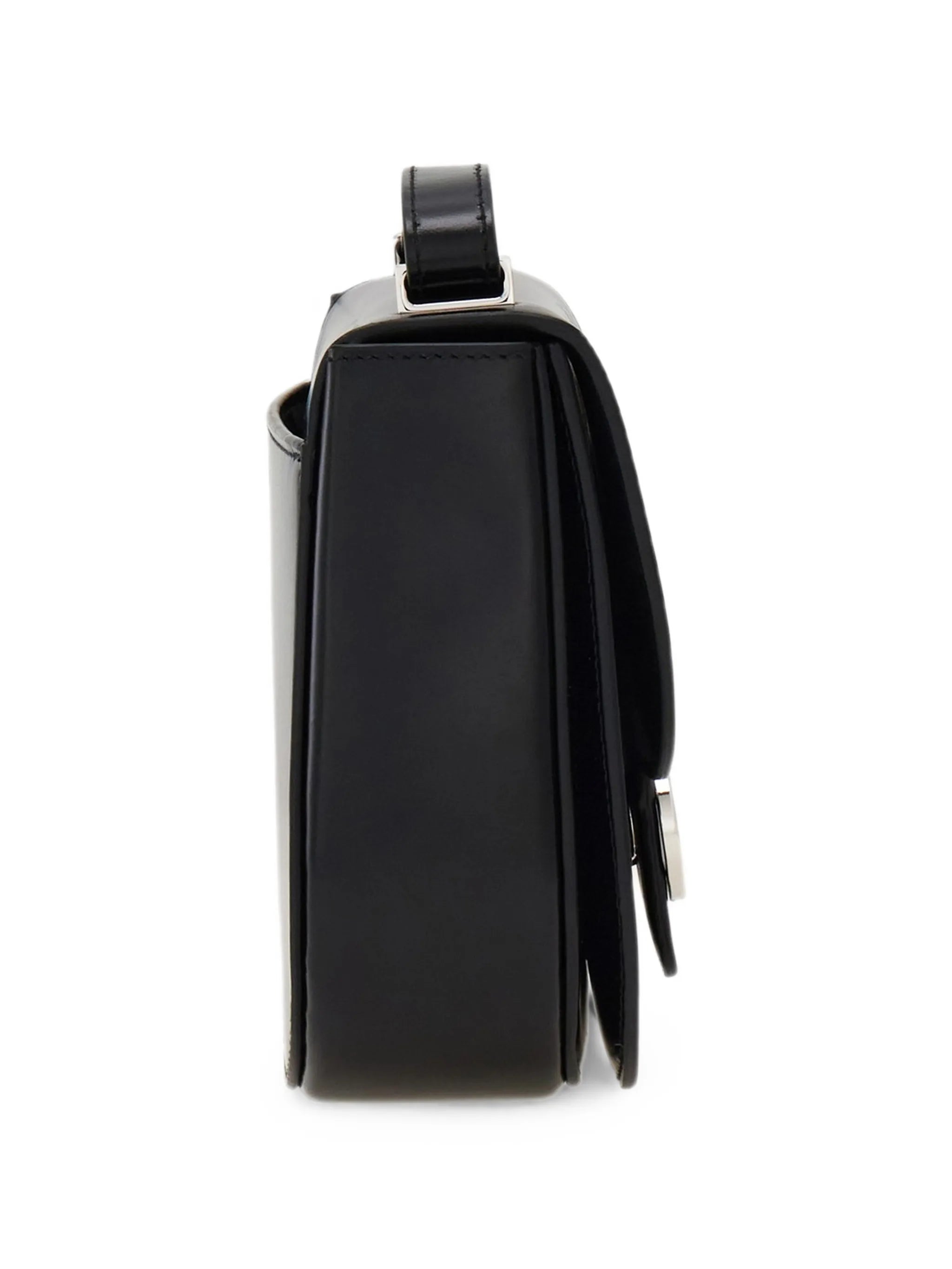 Double Gancini north-south crossbody bag (XS)
