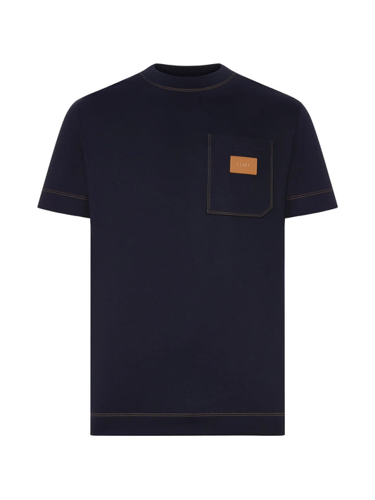 logo-patch T-shirt