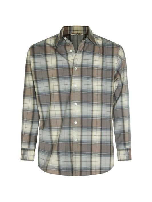 check-pattern shirt