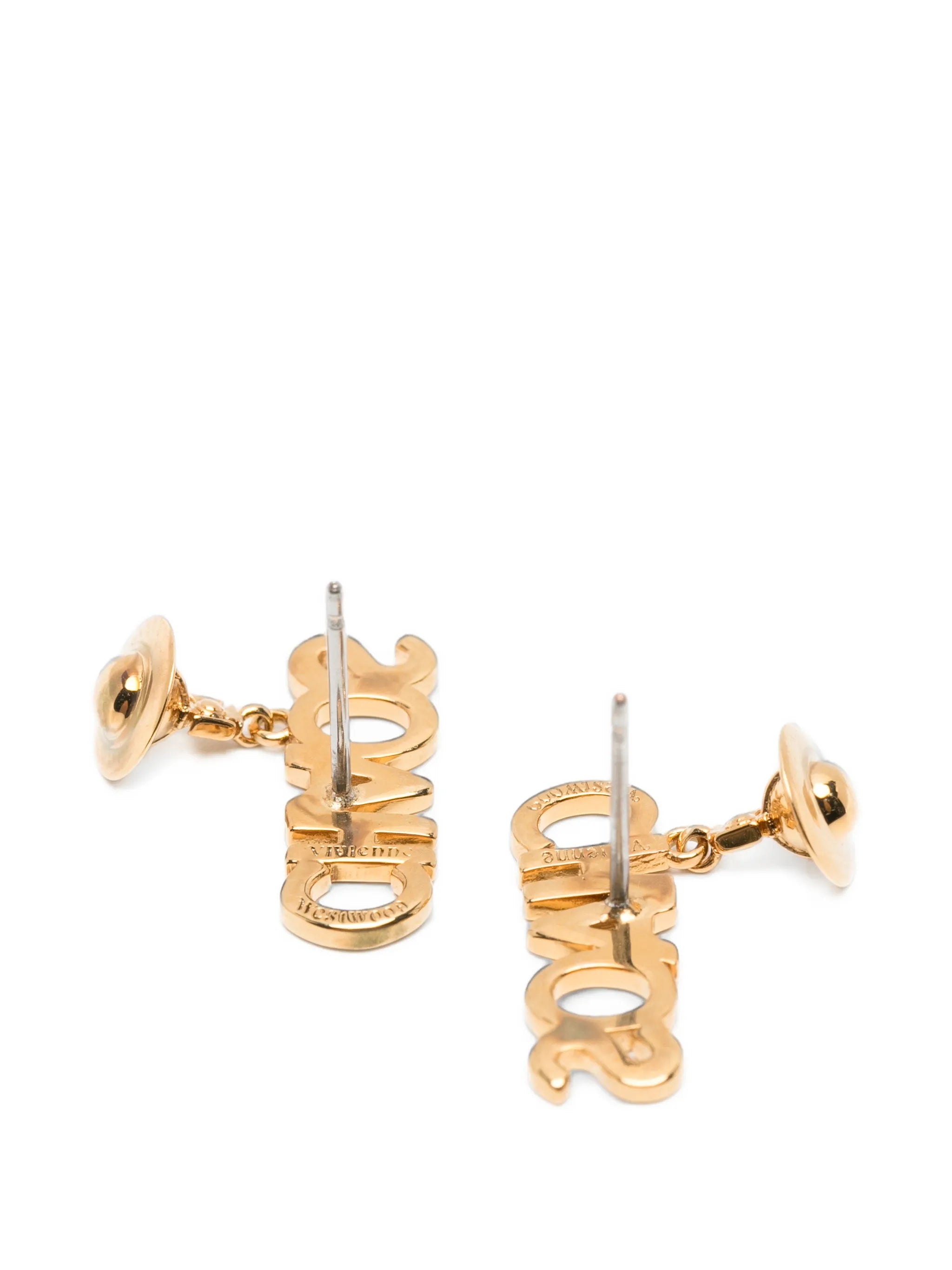 Chaos Orb-pendant stud earrings