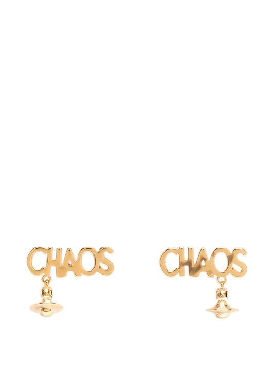 Chaos Orb-pendant stud earrings