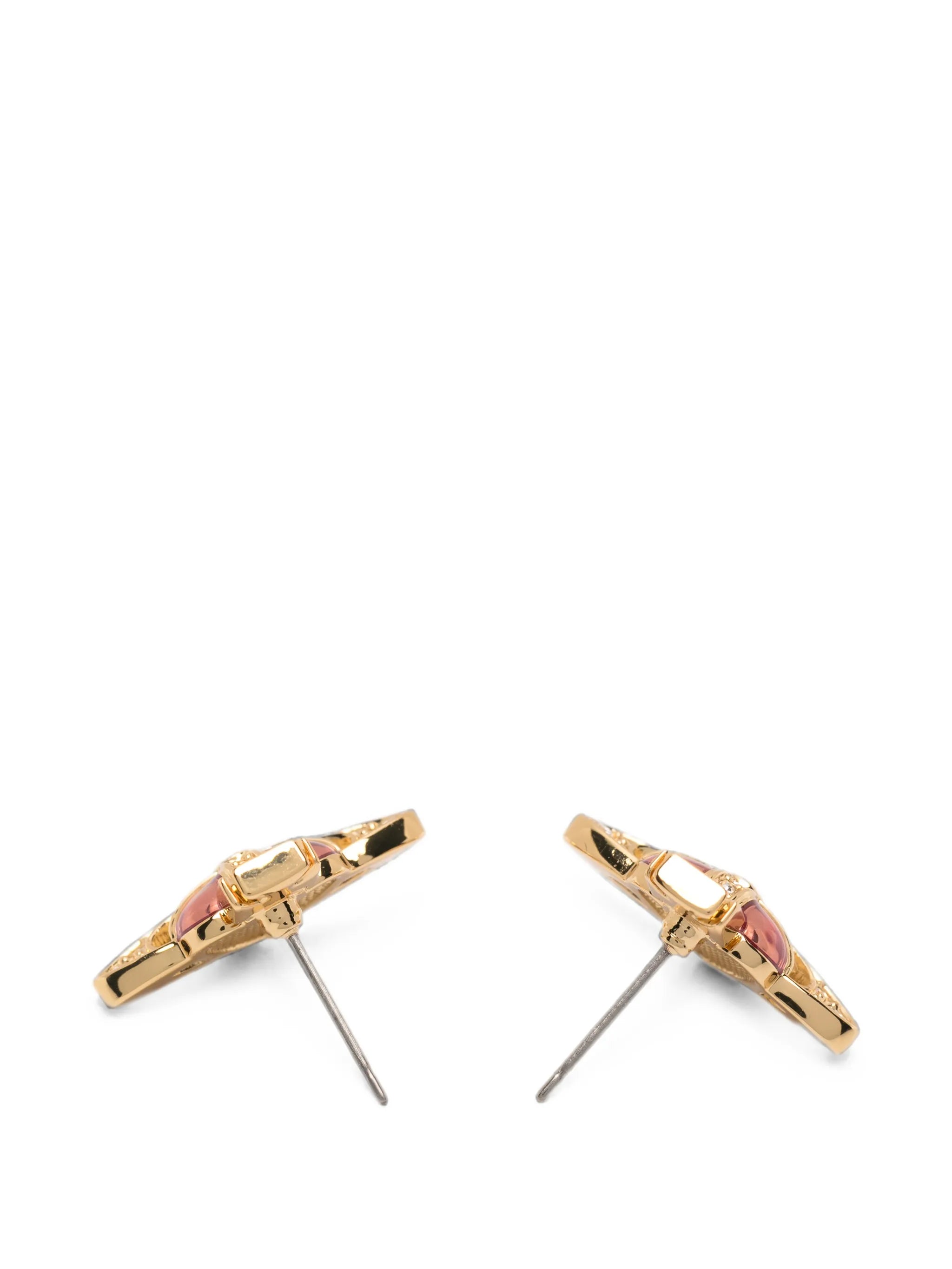 New Diamante Heart earrings
