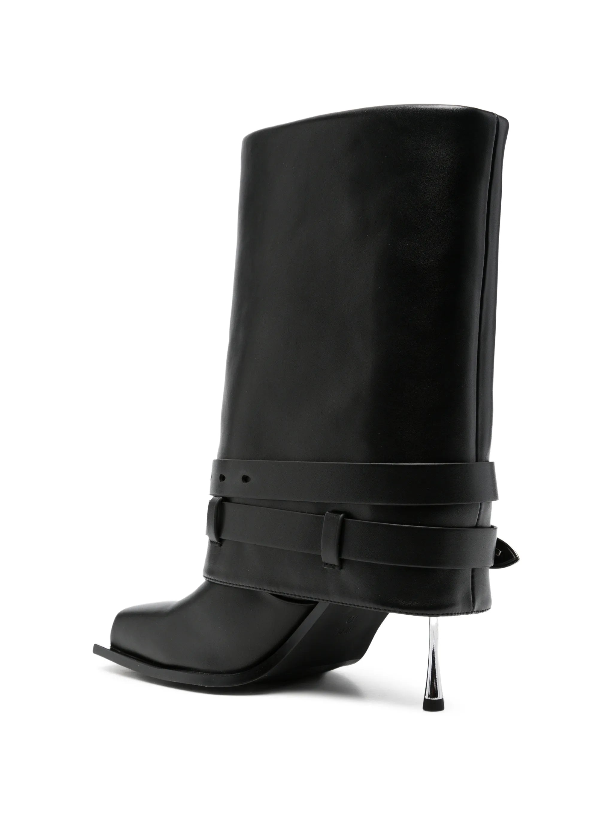 Emilia buckled leather boots