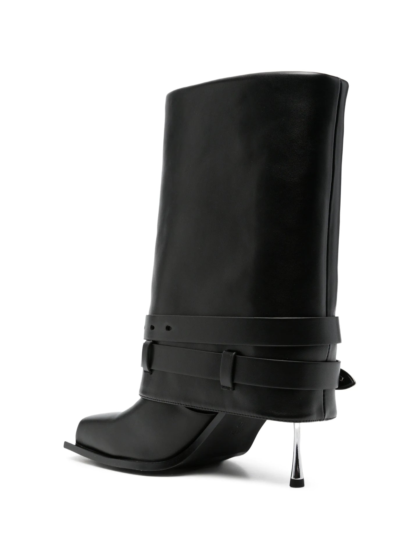 Emilia buckled leather boots