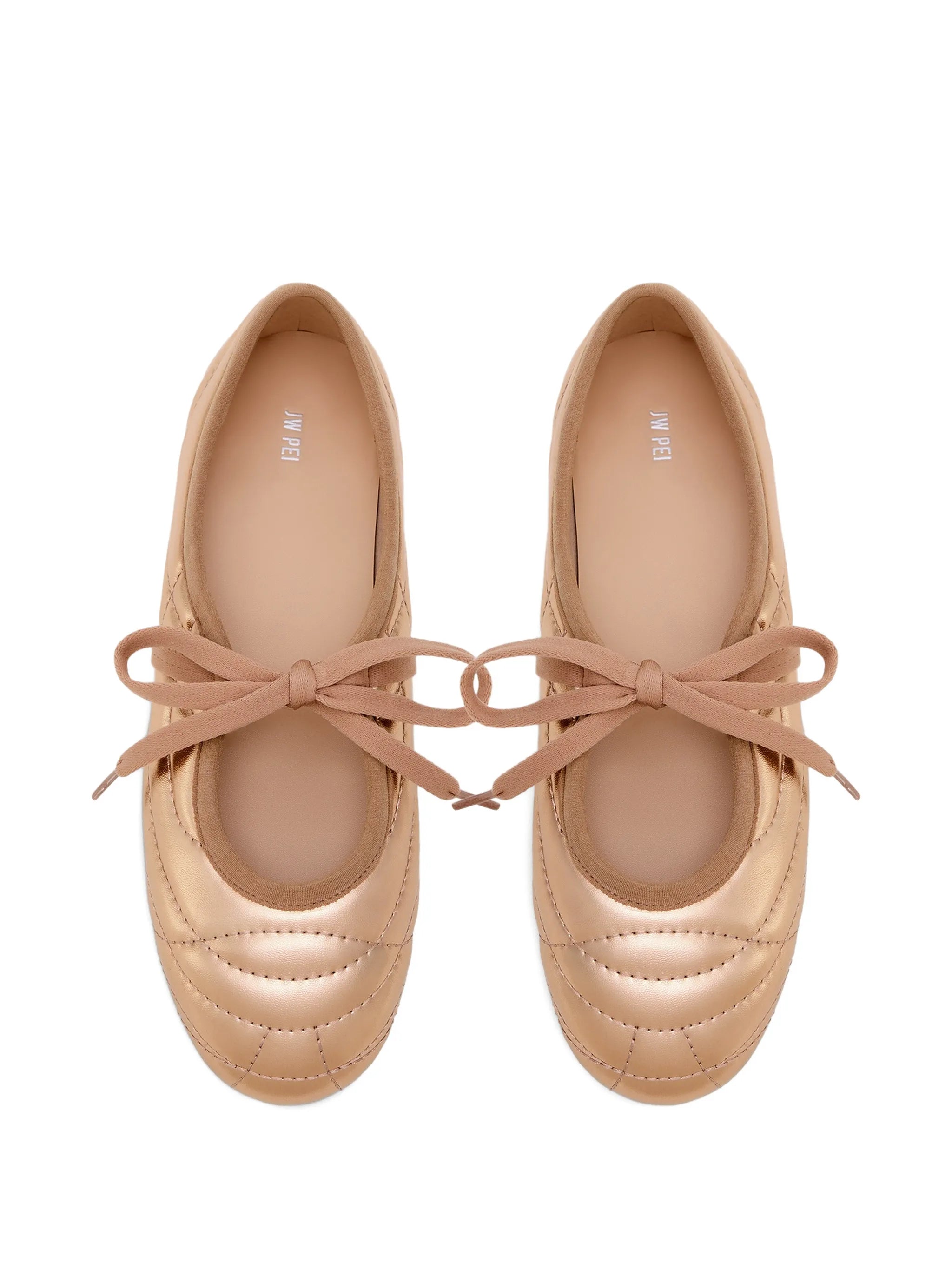 Erika lace-up ballet flats