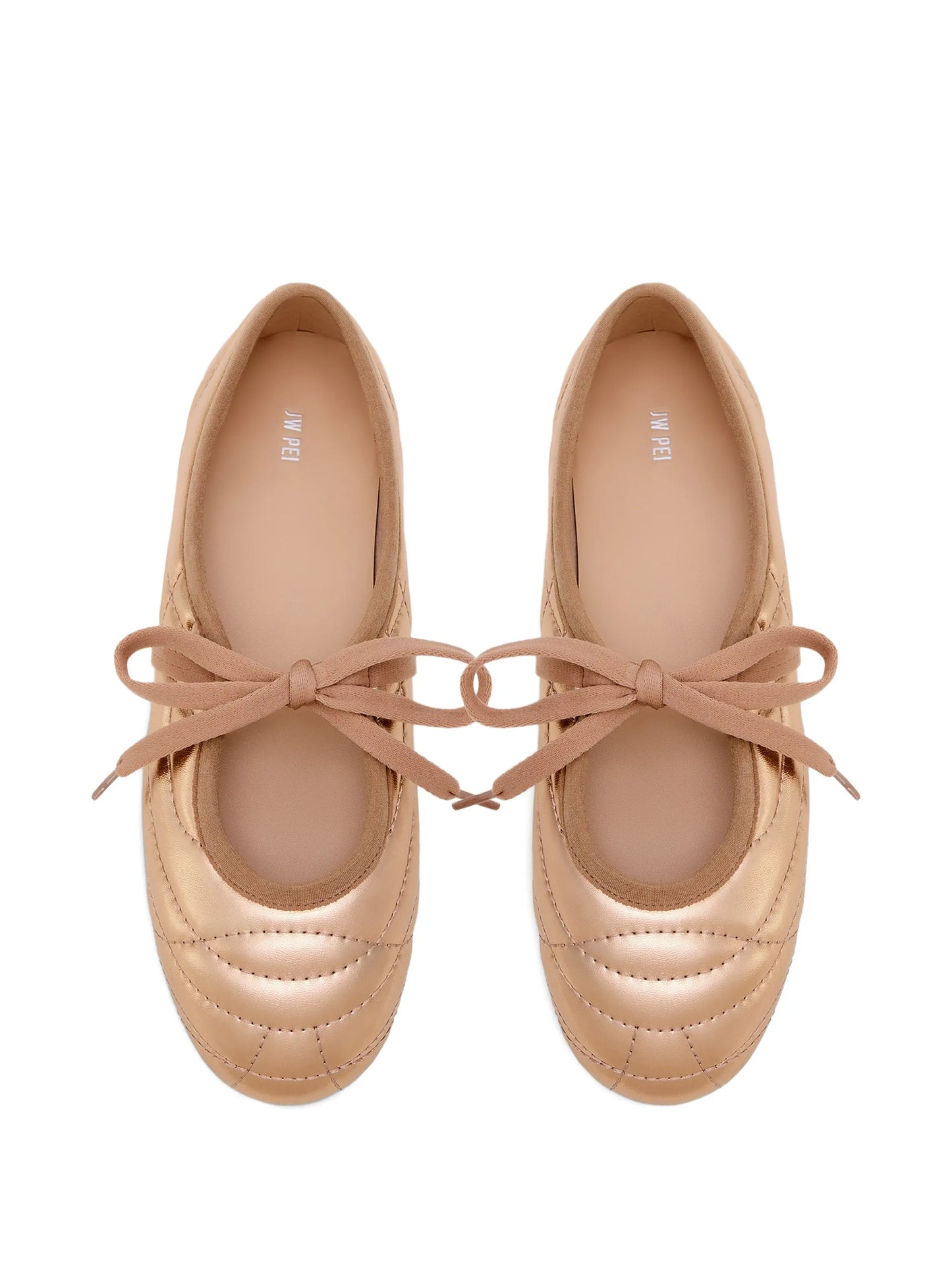 Erika lace-up ballet flats