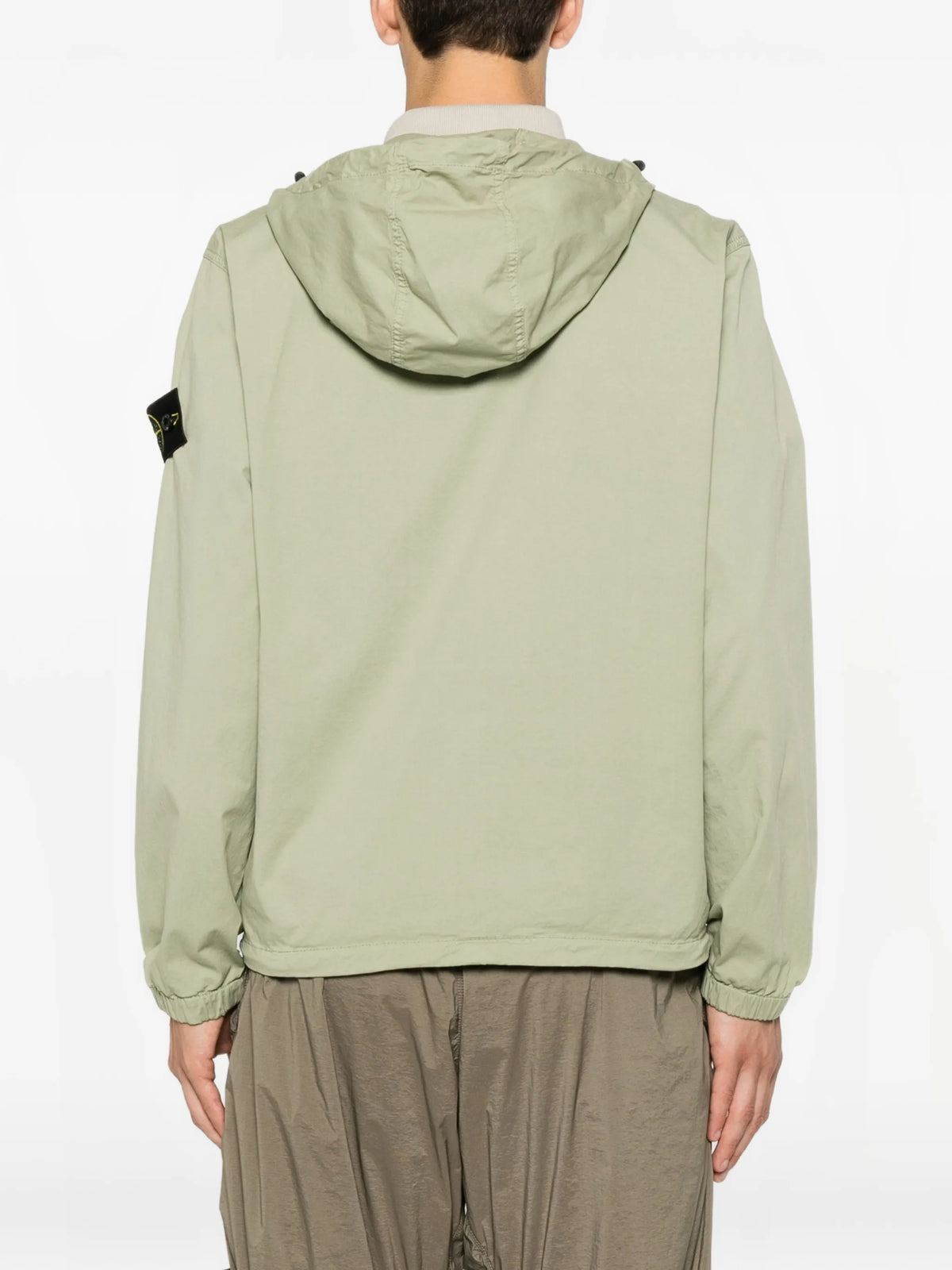 1200004 stretch organic cotton twill overshirt