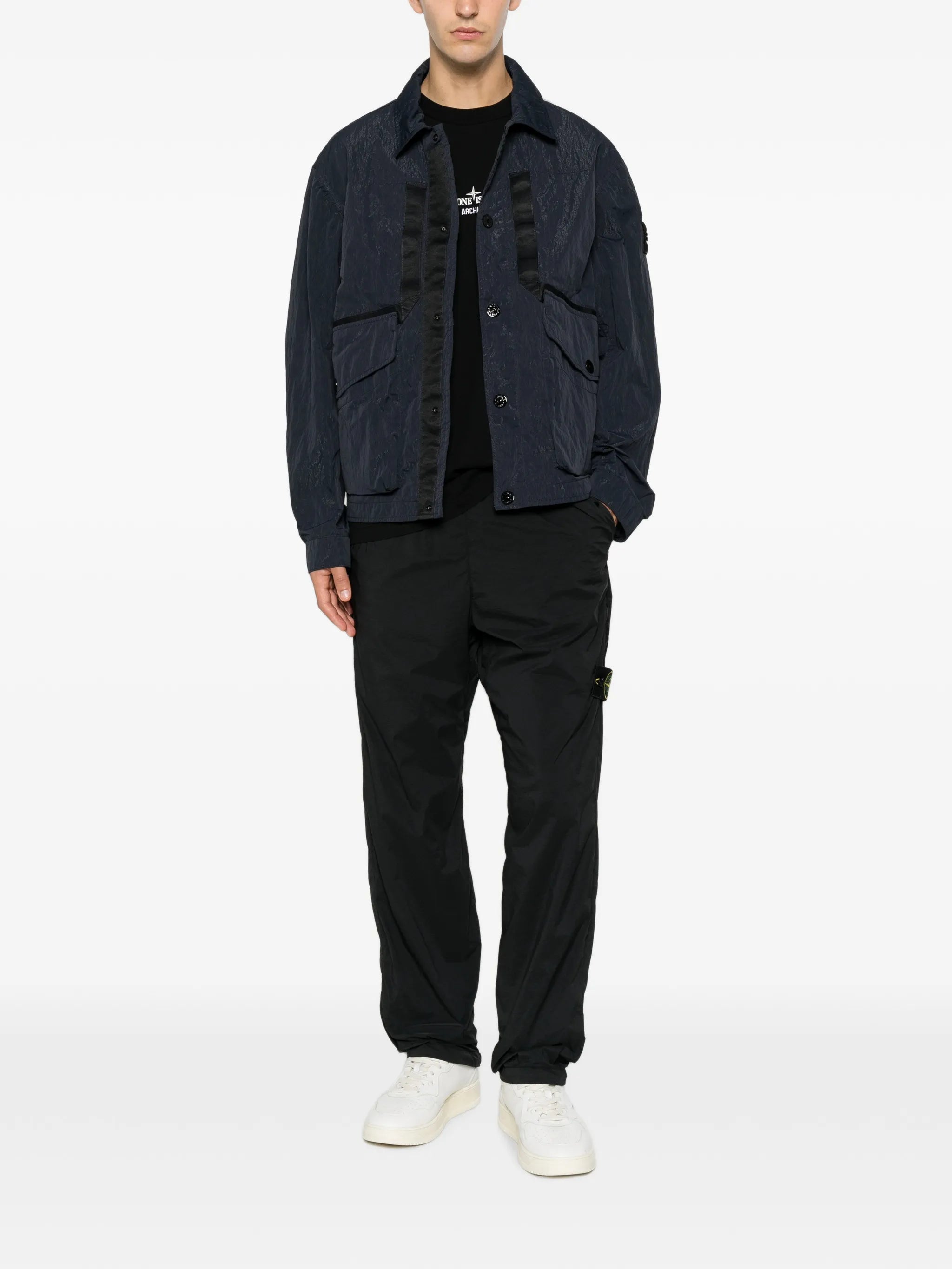 Q100008 warp rib nylon-TC jacket