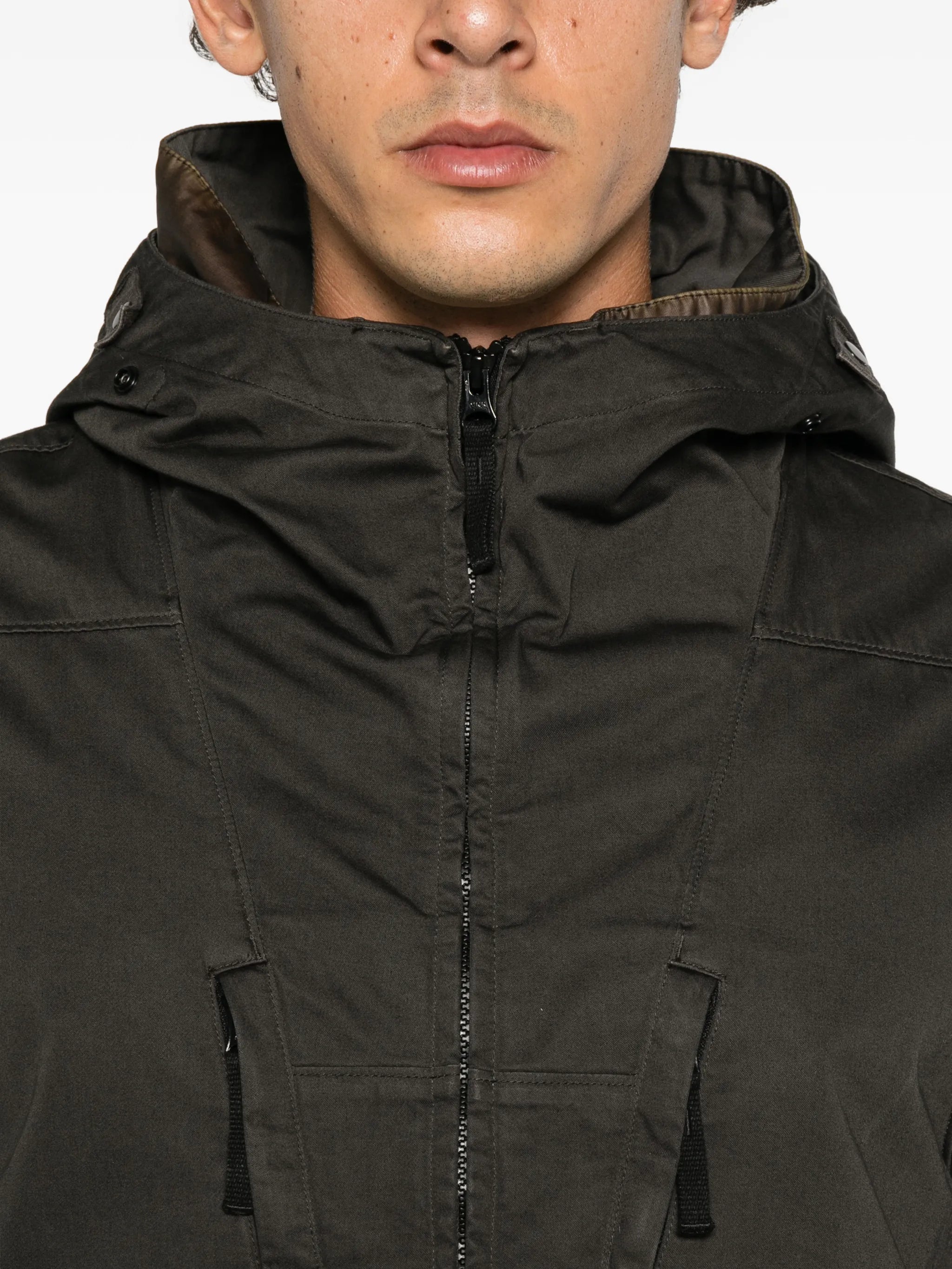 zip-up jacket