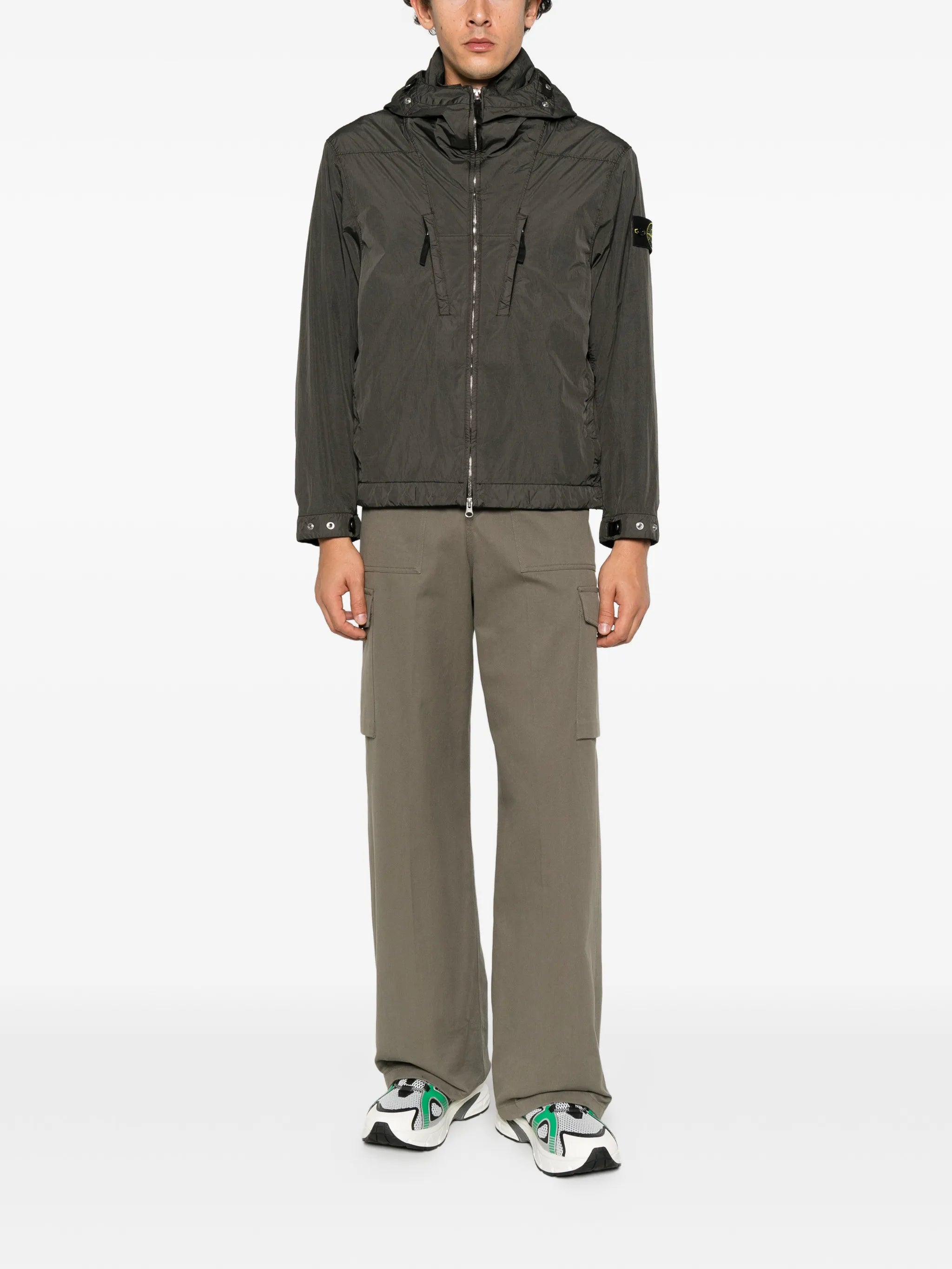 Crinkle Reps padded jacket