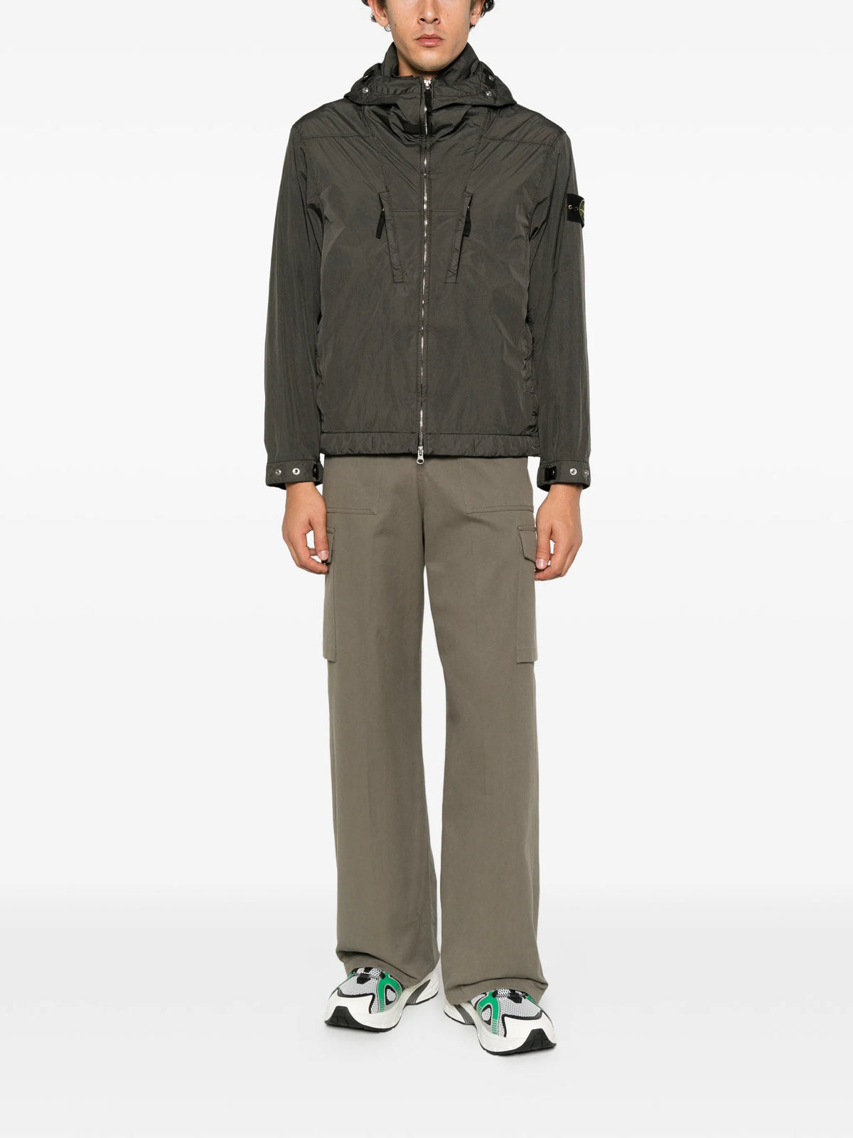 Crinkle Reps padded jacket
