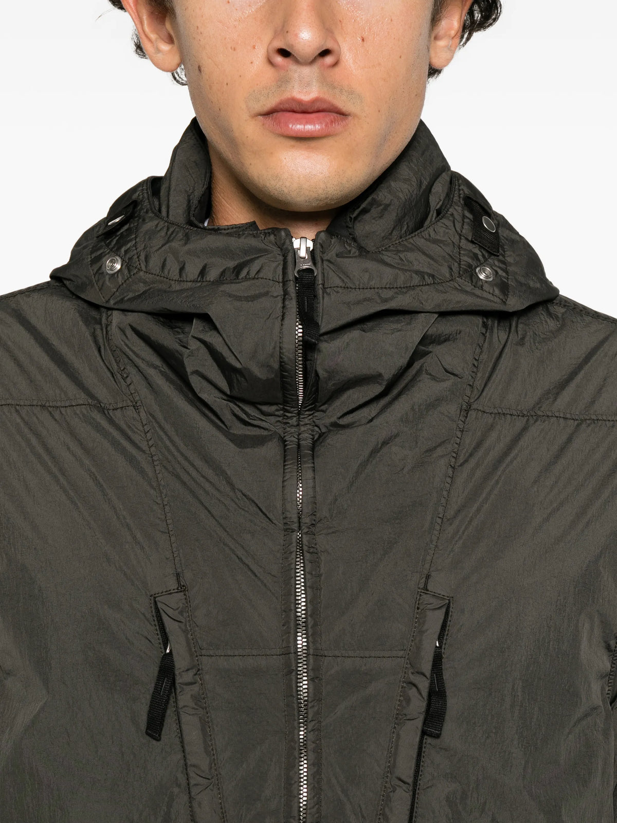 Crinkle Reps padded jacket