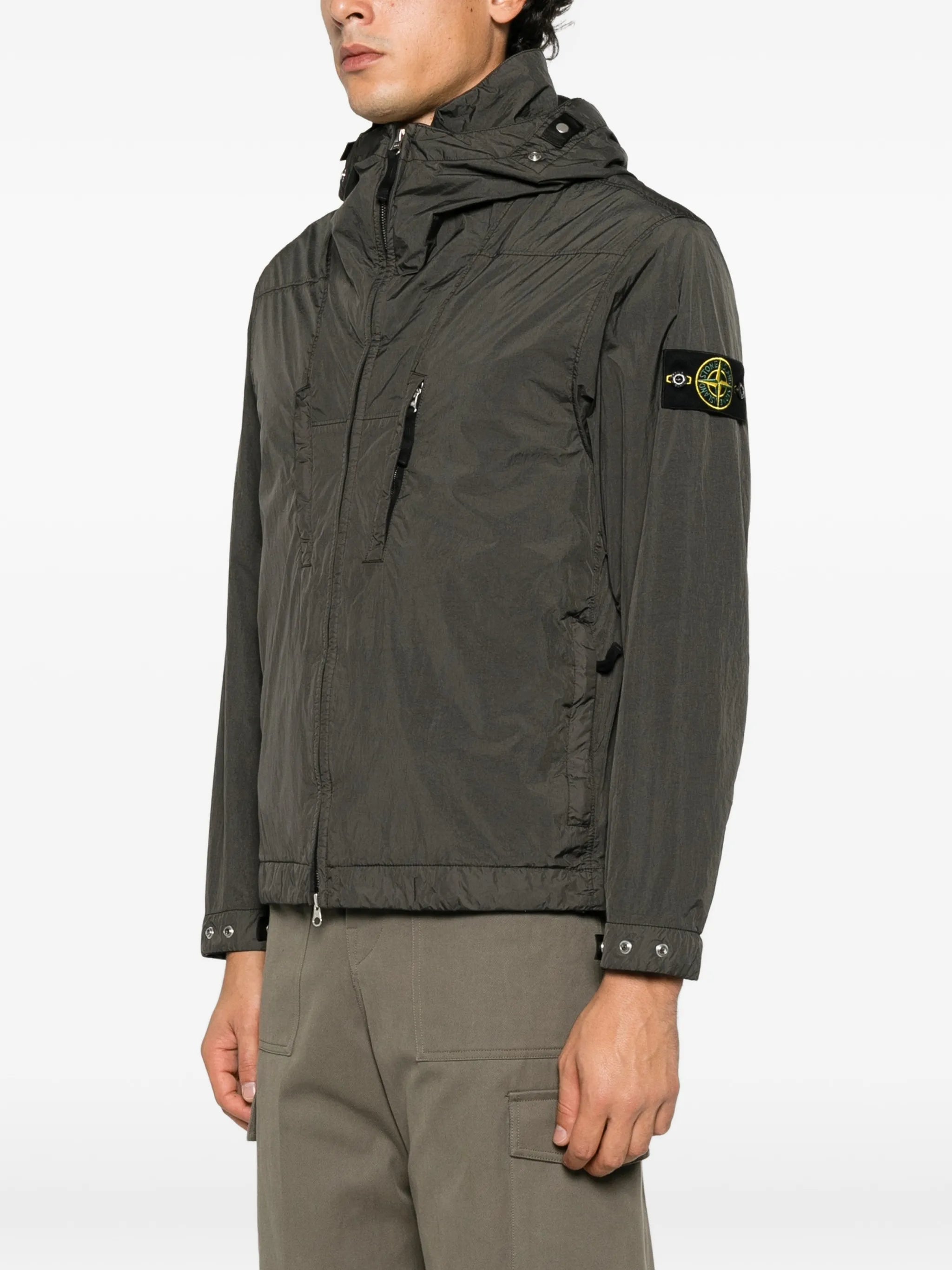 Crinkle Reps padded jacket