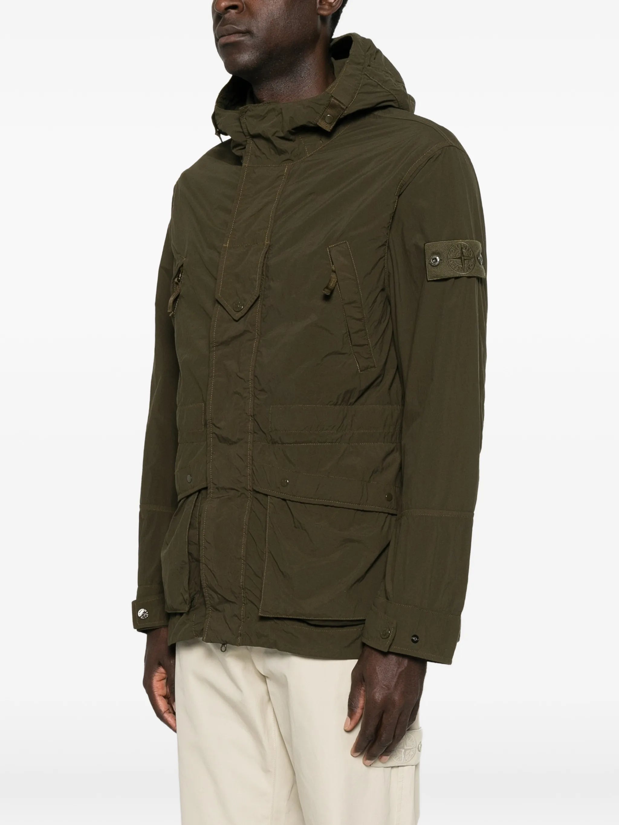 Q100024 nylon Smerigliato_S.I. Ghost jacket