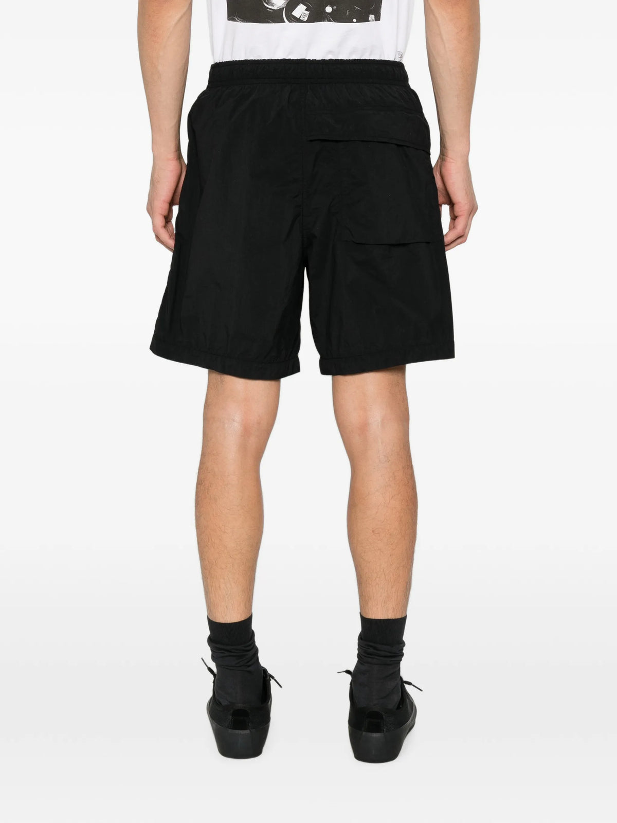 B100002 nylon smerigliato Ghost Piece swim shorts
