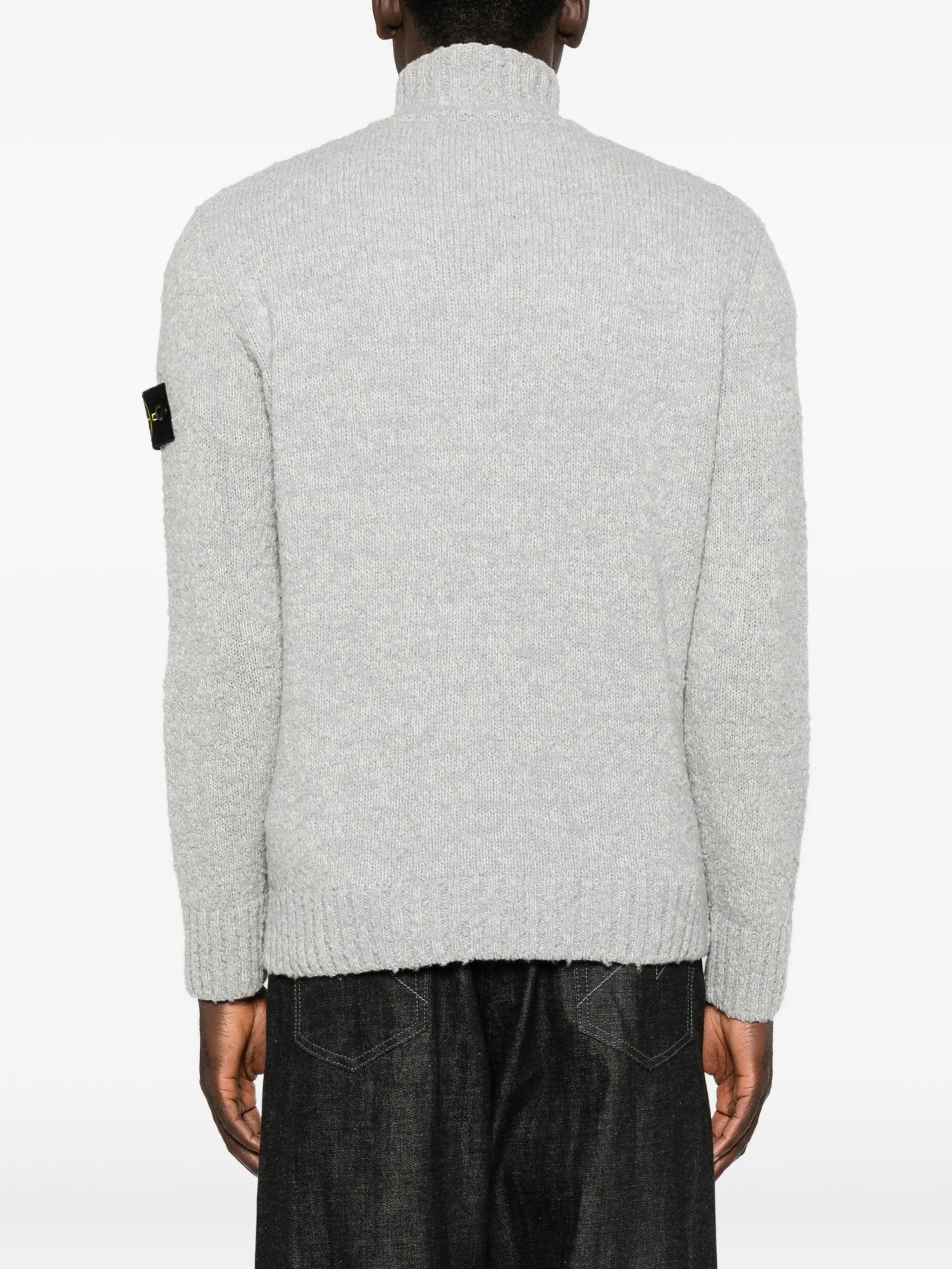 5100032 speckled wool nylon sweater
