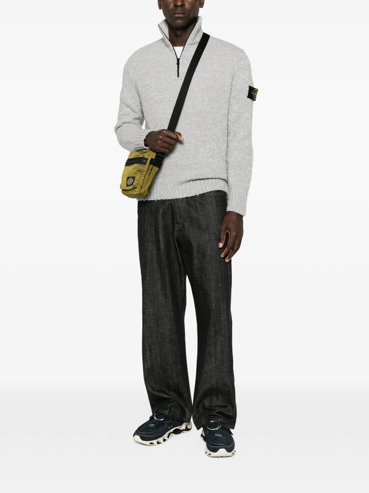 quarter-zip sweater