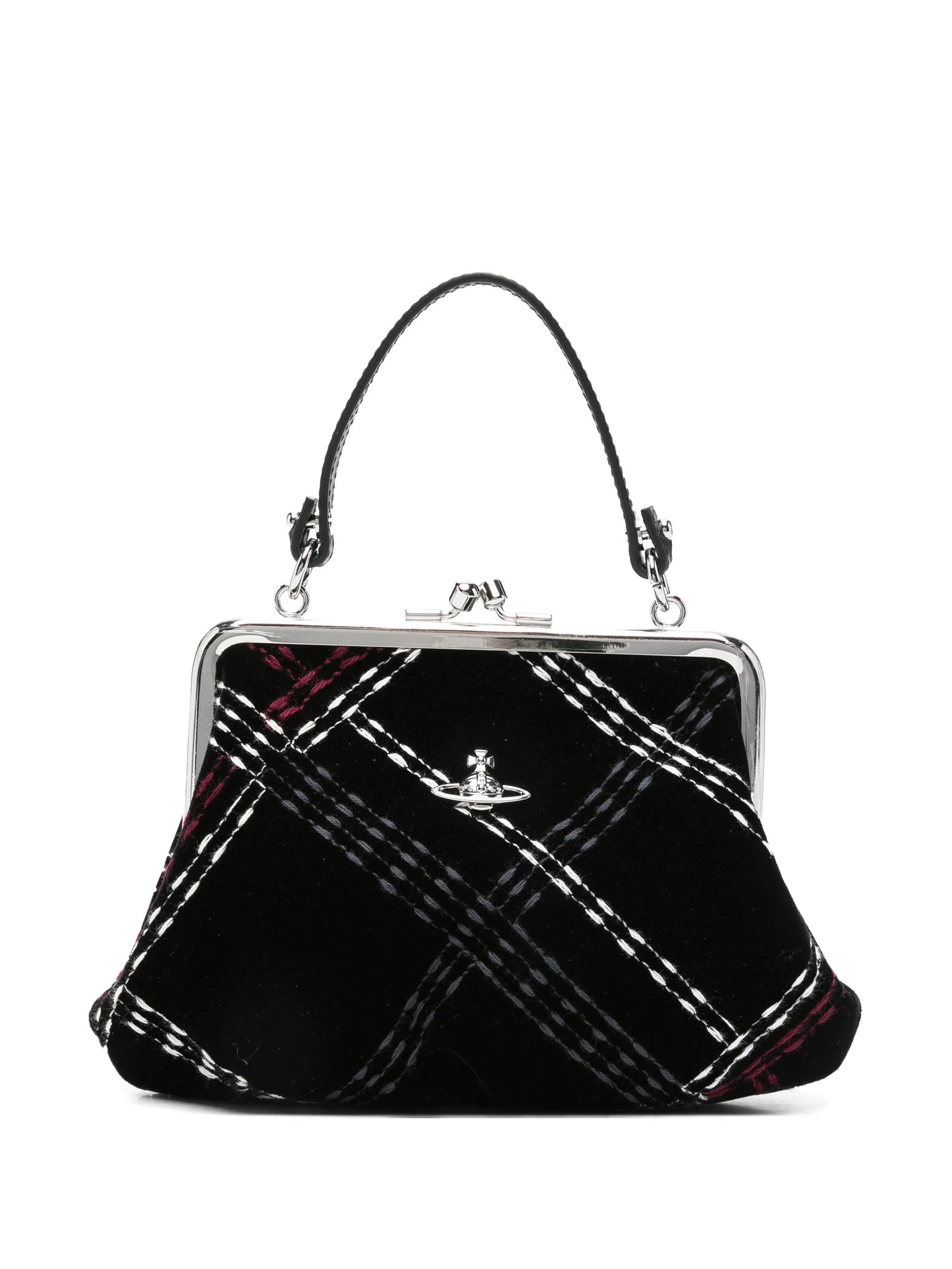 Granny check mini bag