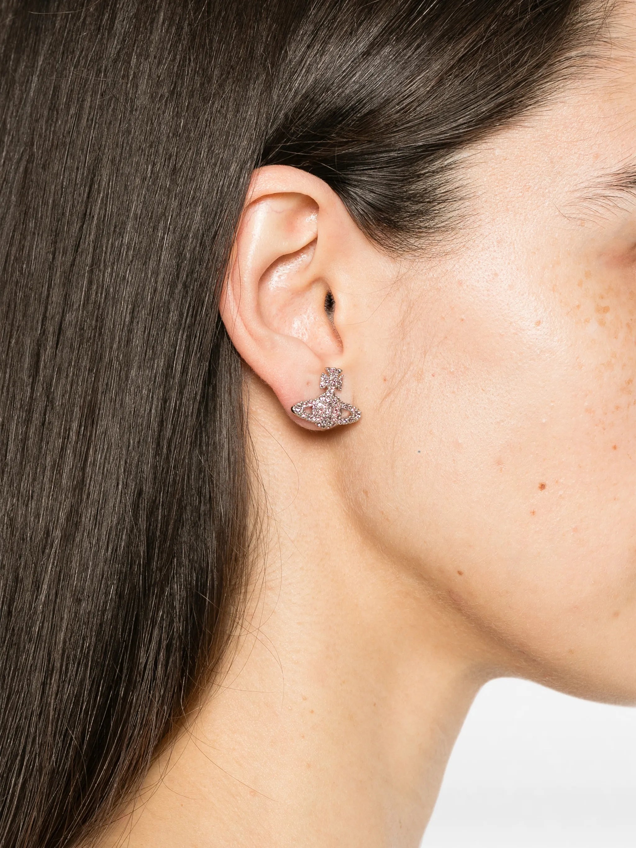 Grace Bas Relief stud earrings