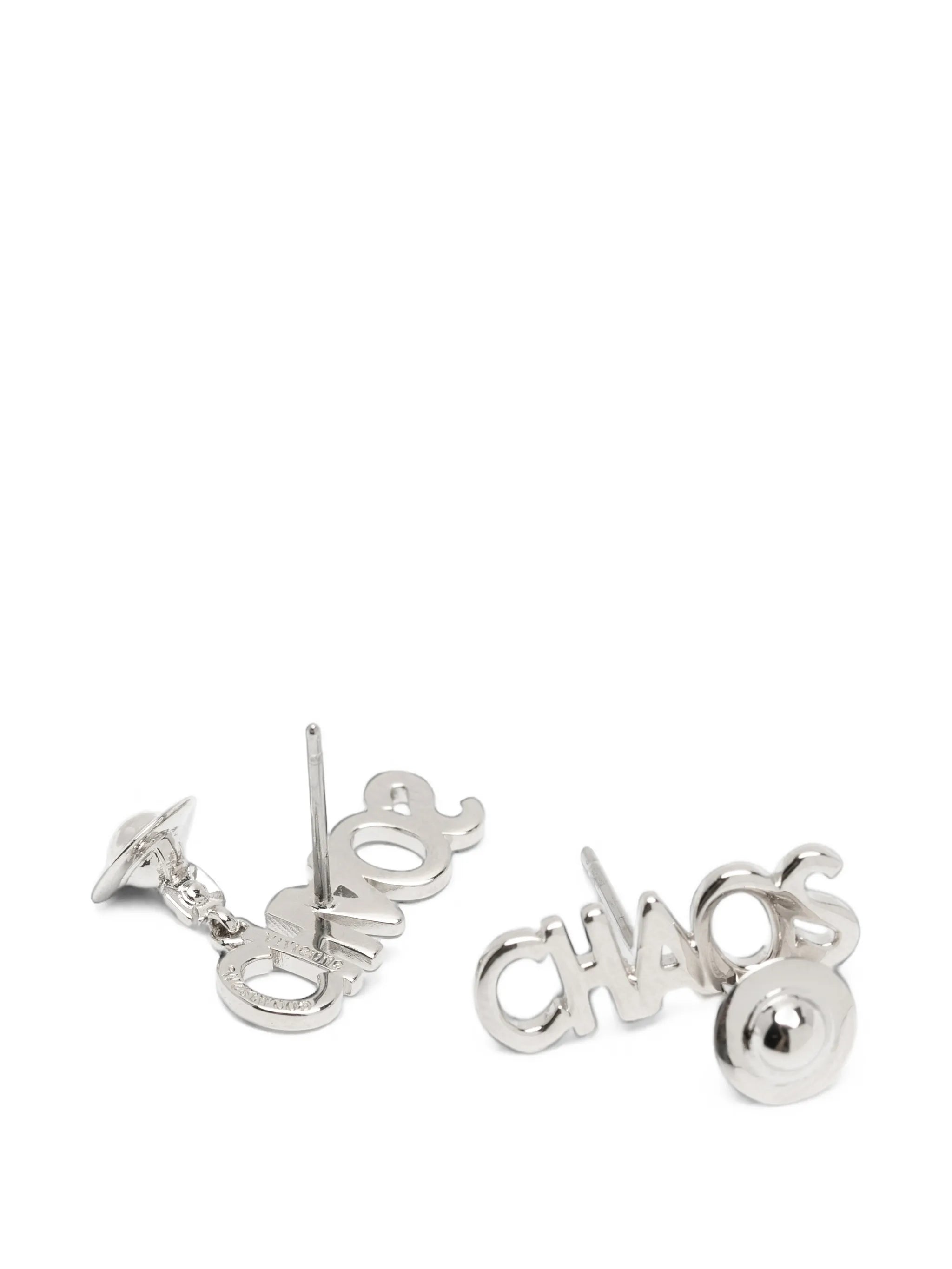 Chaos stud earrings