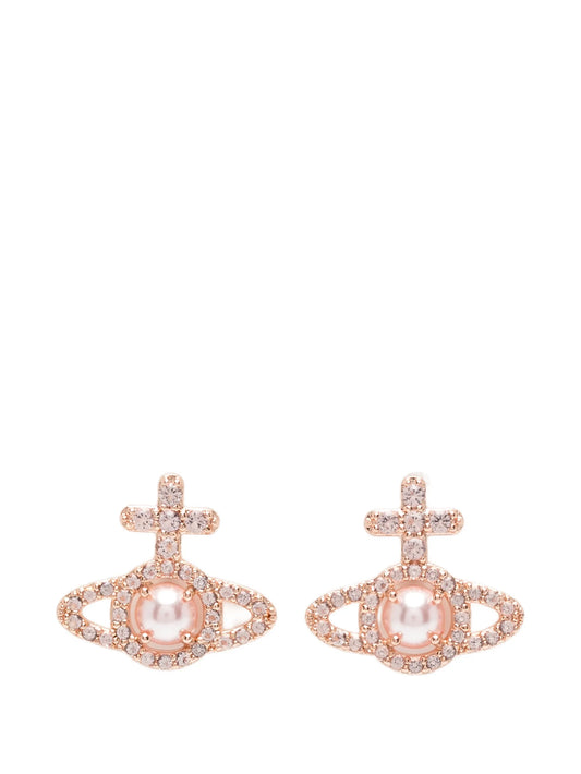 Olympia Orb pearl earrings