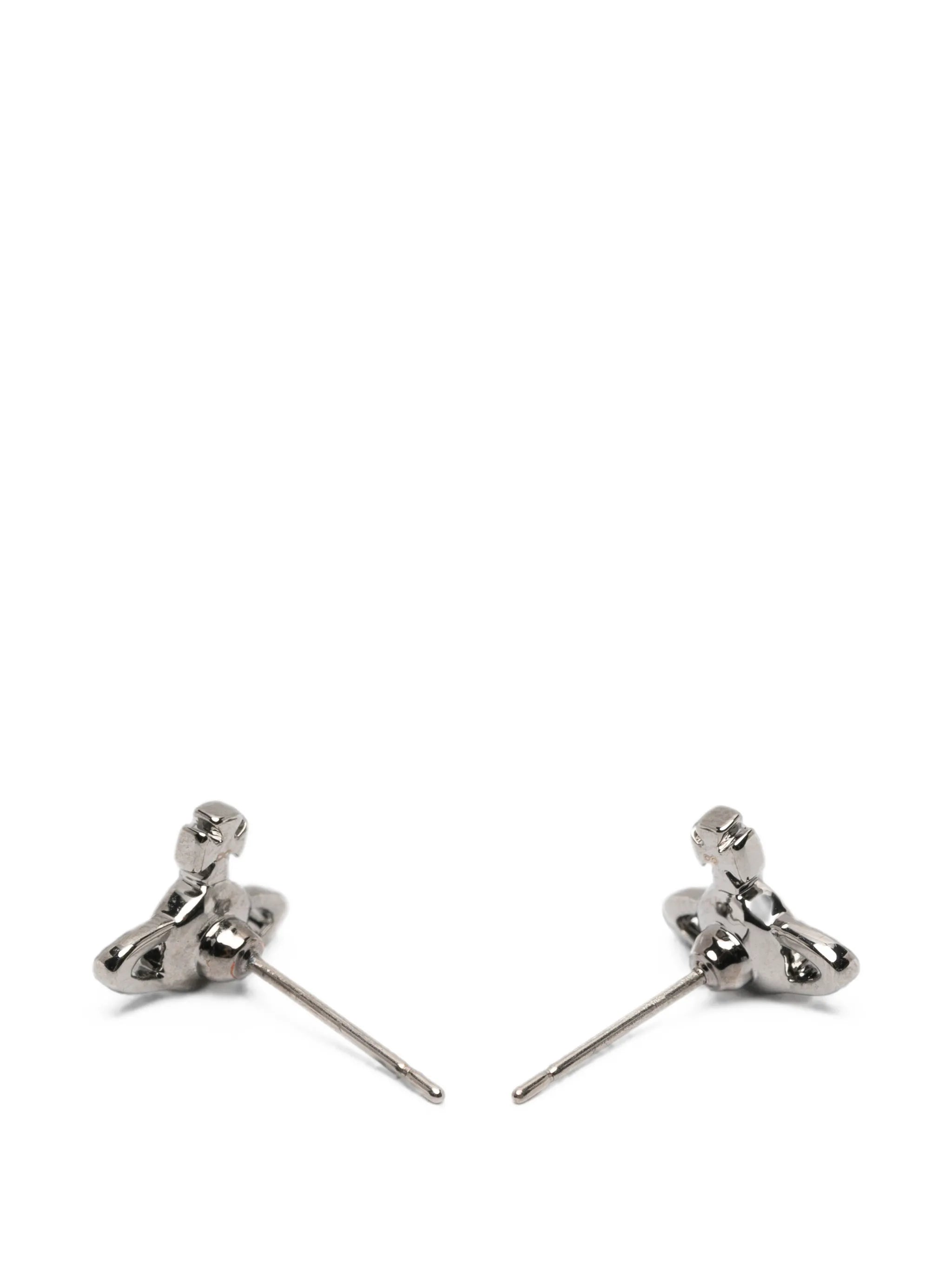 Nano Solitaire Orb earrings