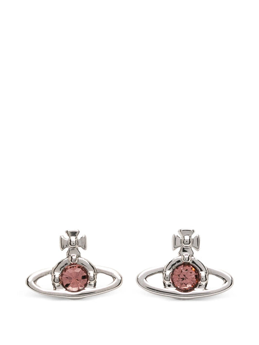 Orb-motif earrings