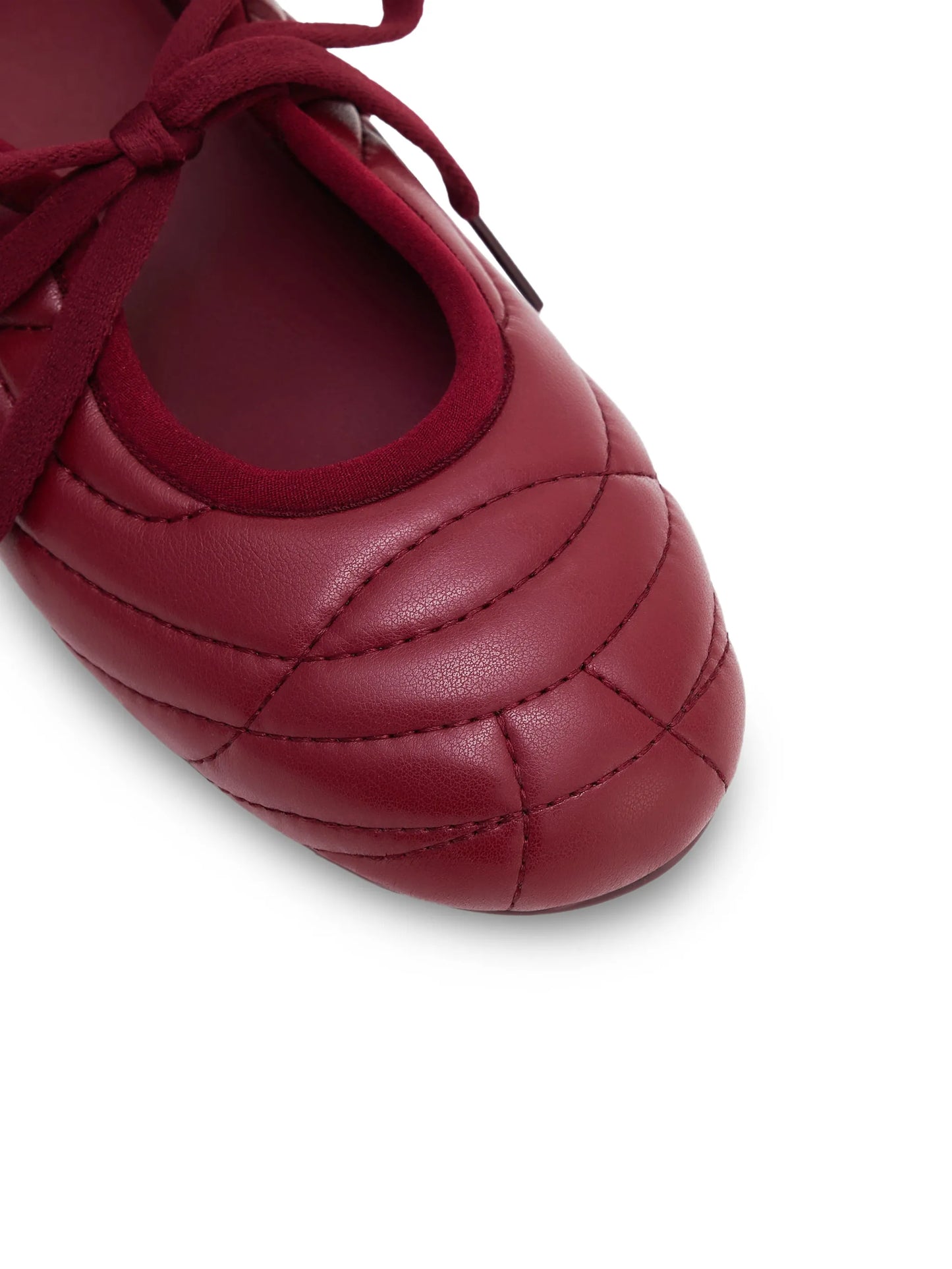 Erika lace-up ballet flats
