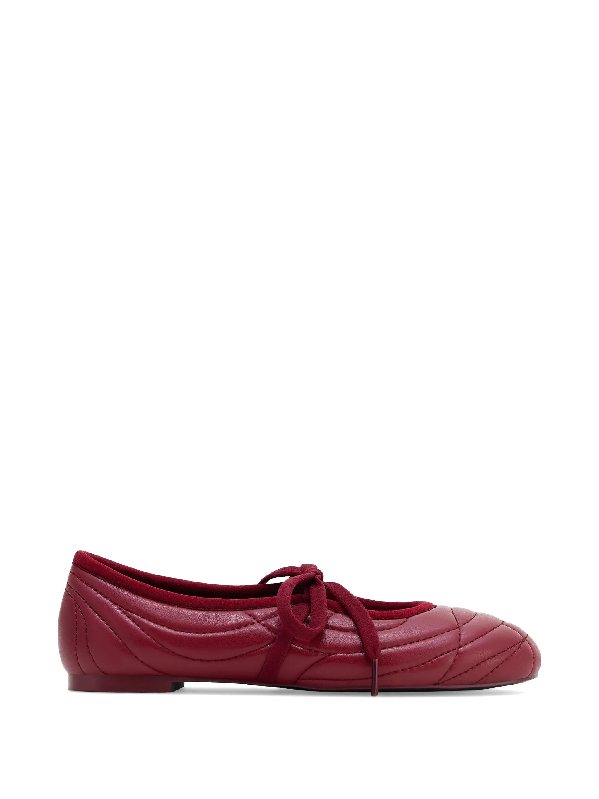 Erika lace-up ballet flats