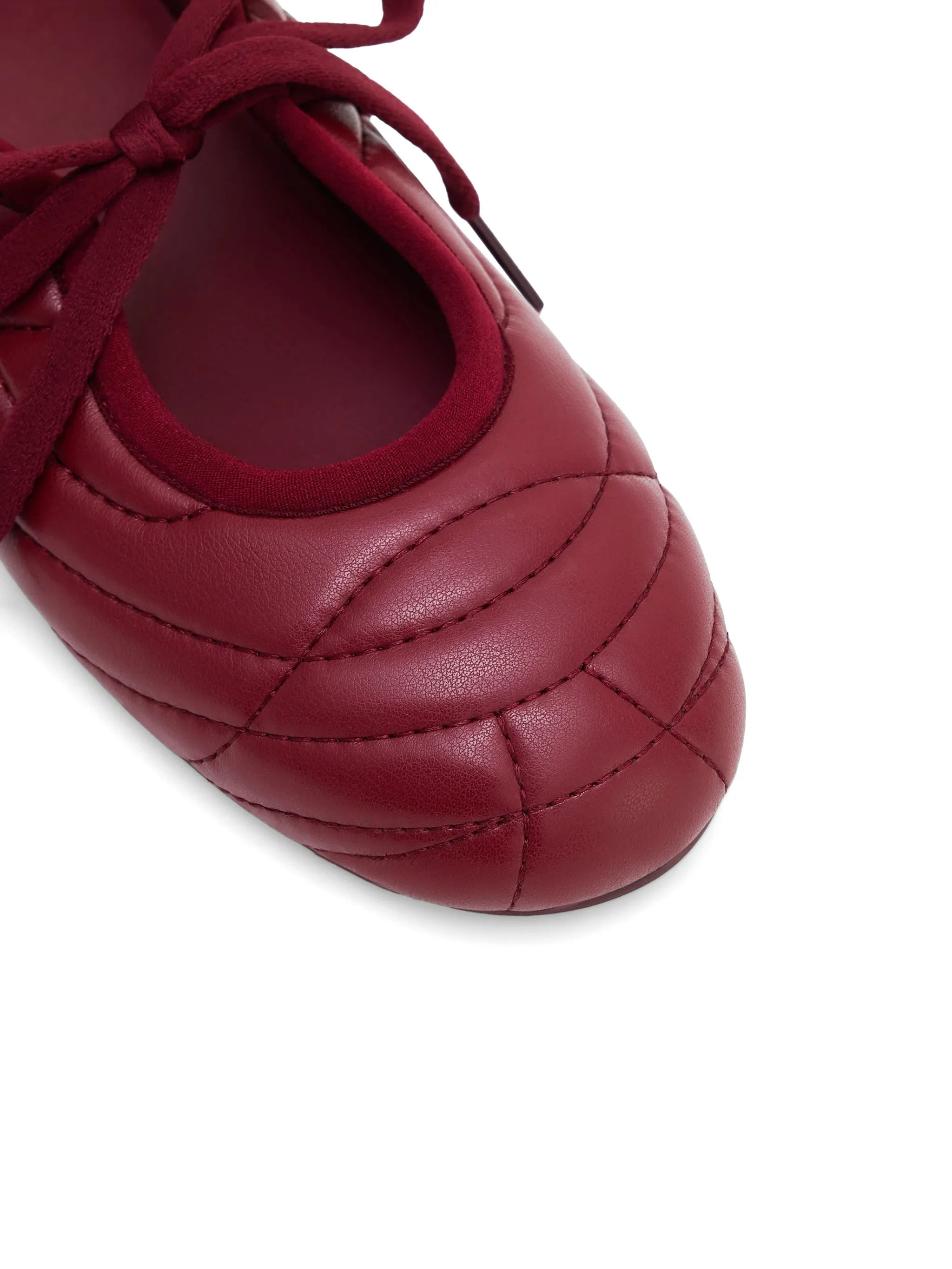 Erika lace-up ballet flats