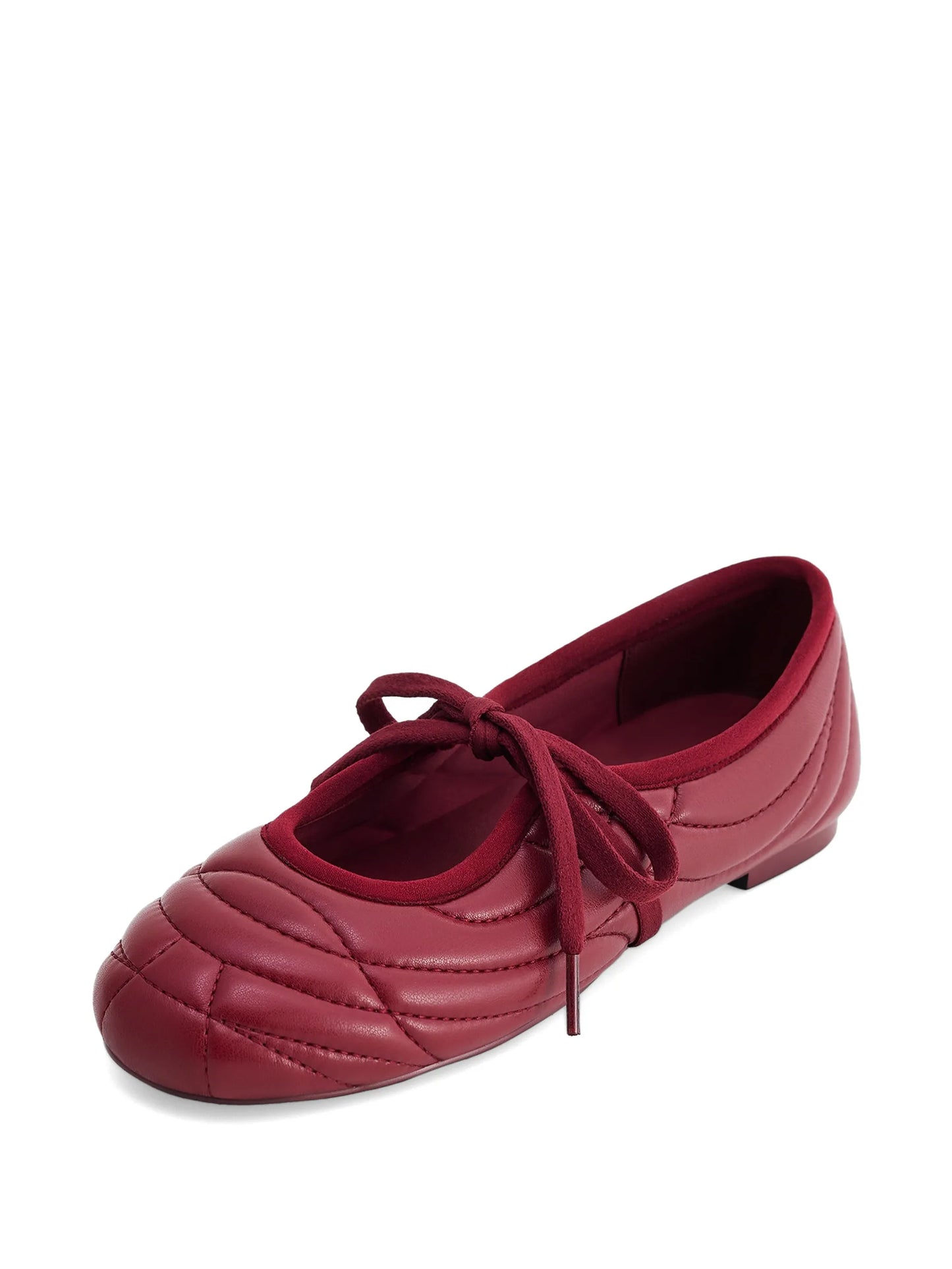 Erika lace-up ballet flats