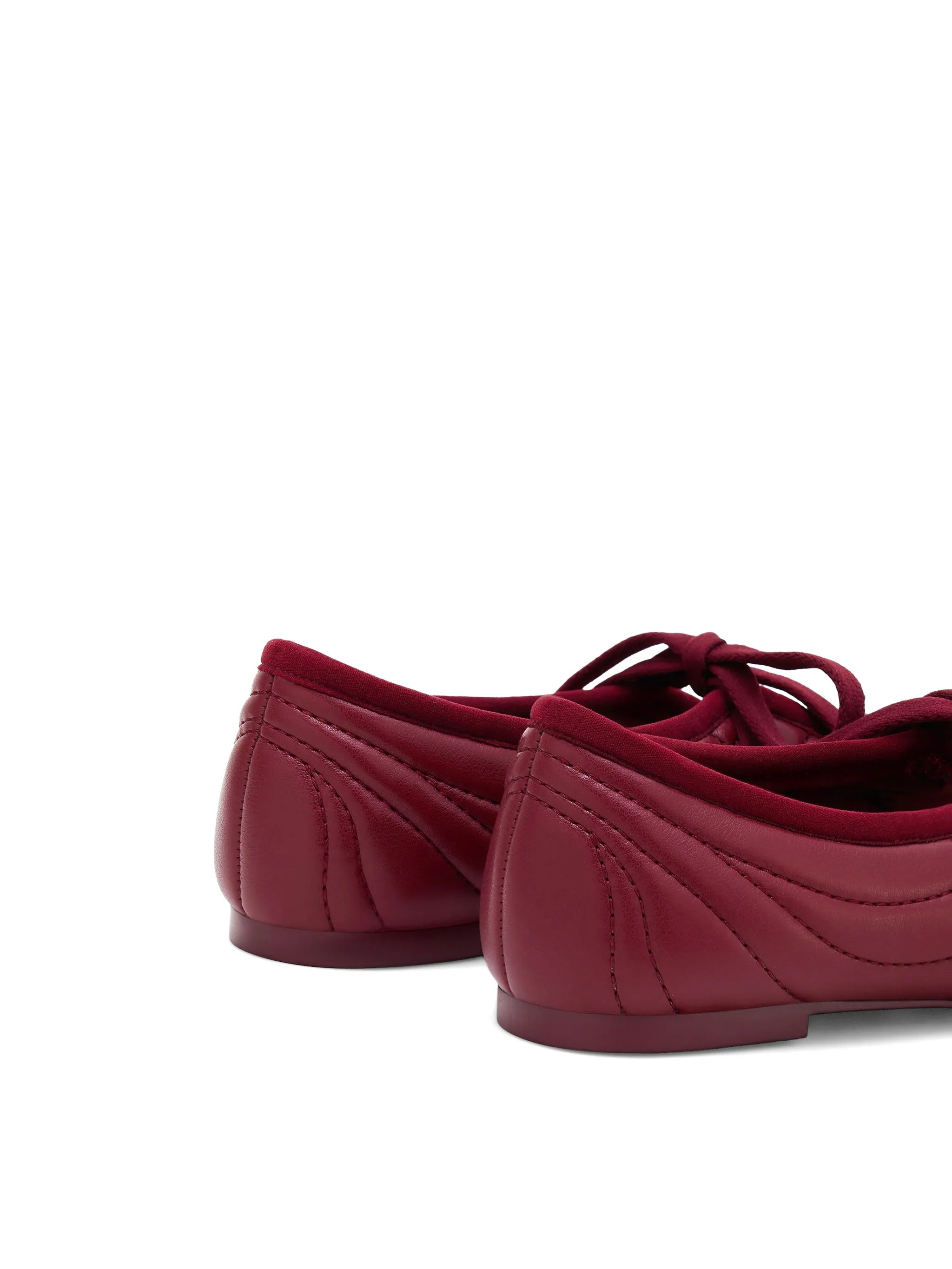 Erika lace-up ballet flats