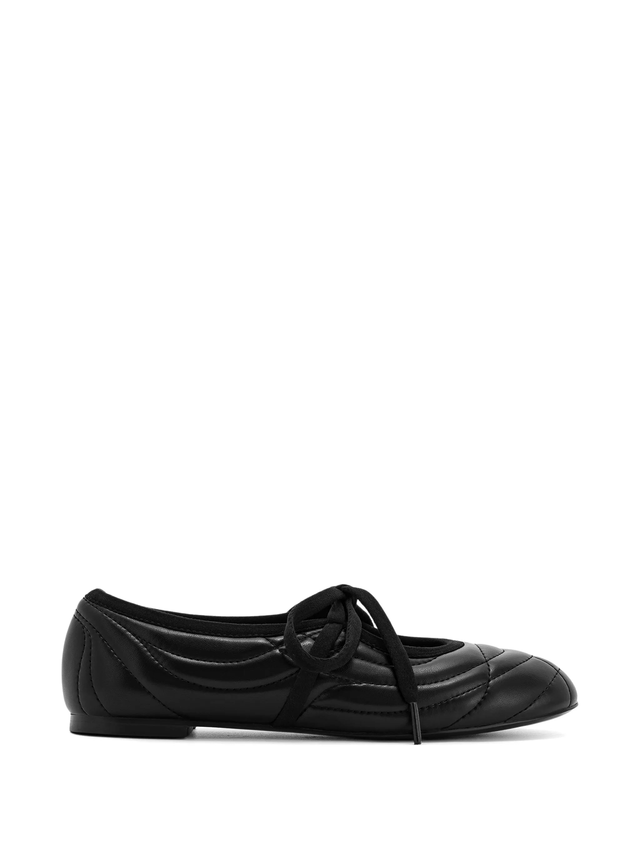 Erika lace-up ballet flats