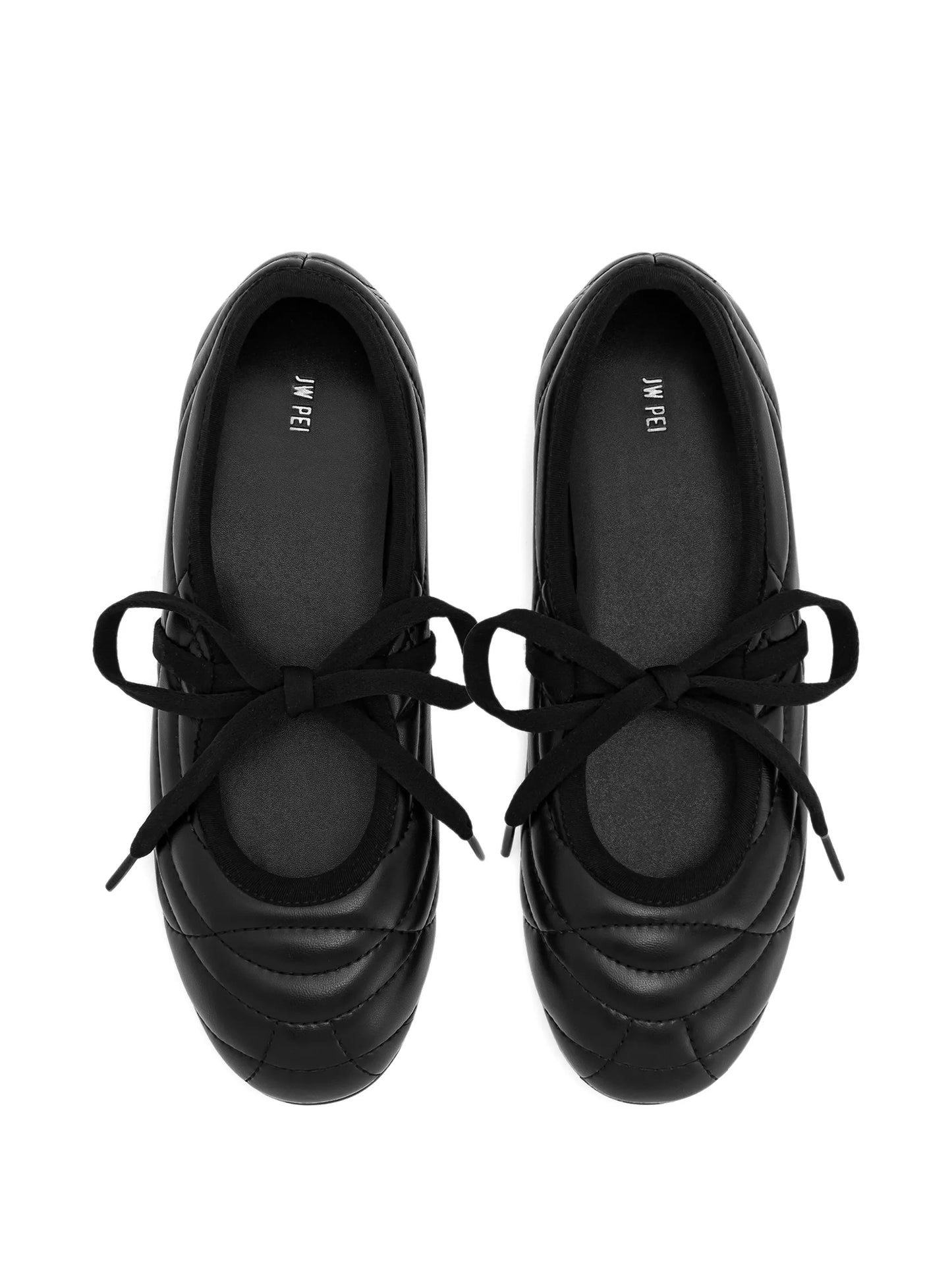 Erika lace-up ballet flats
