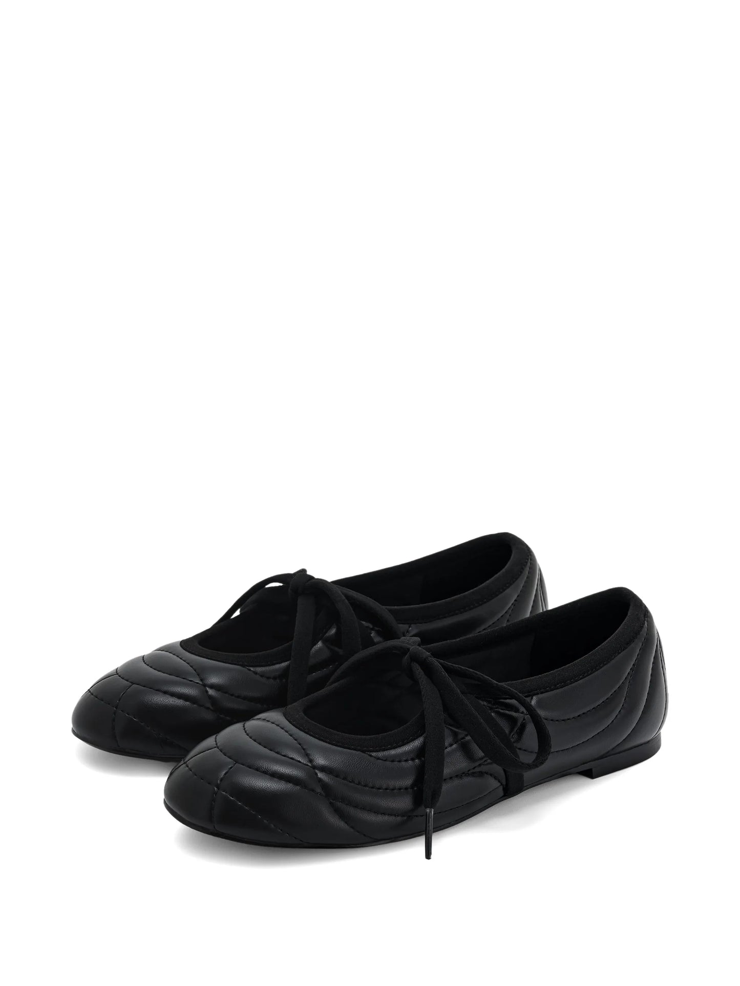 Erika lace-up ballet flats