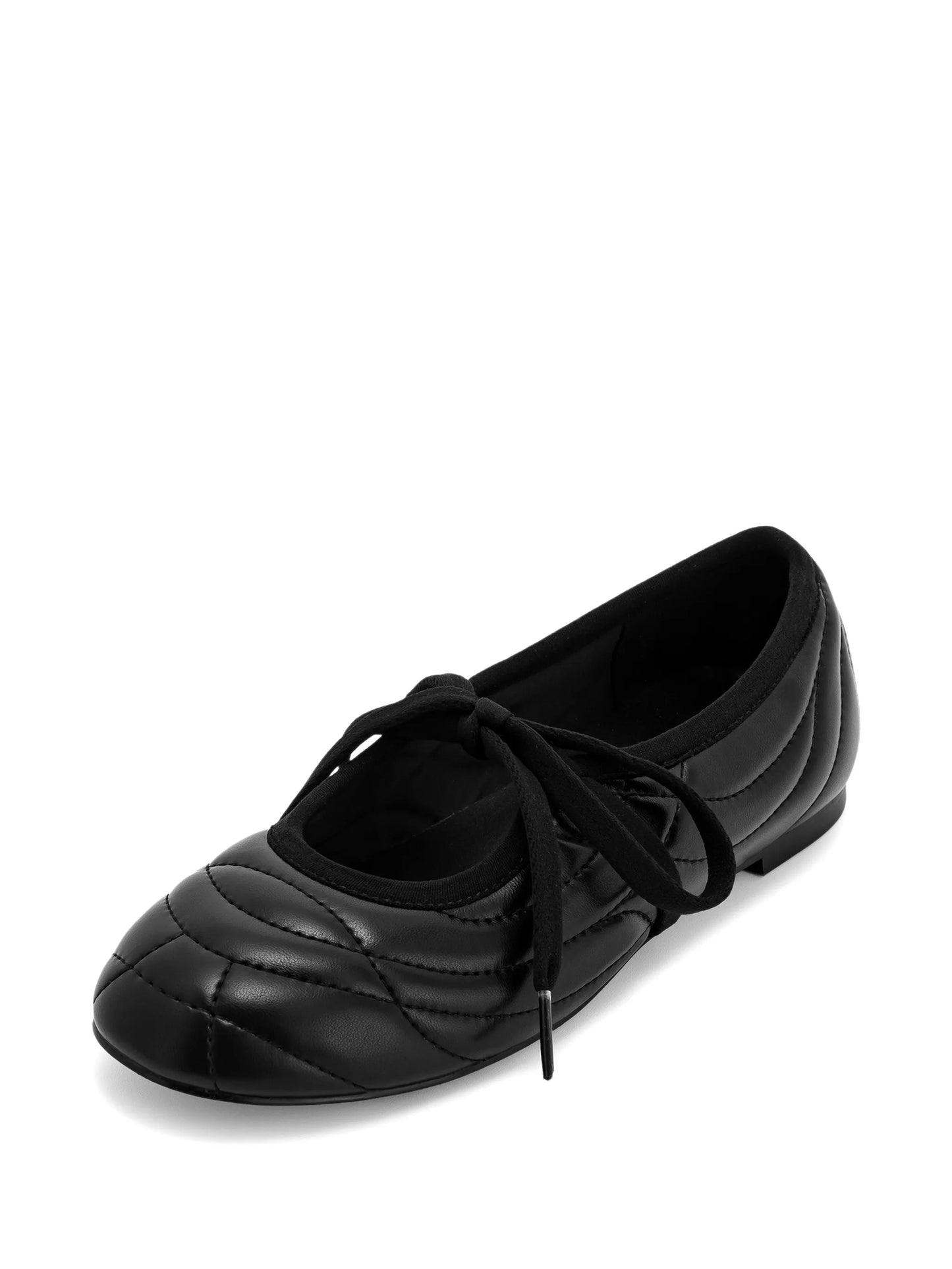 Erika lace-up ballet flats
