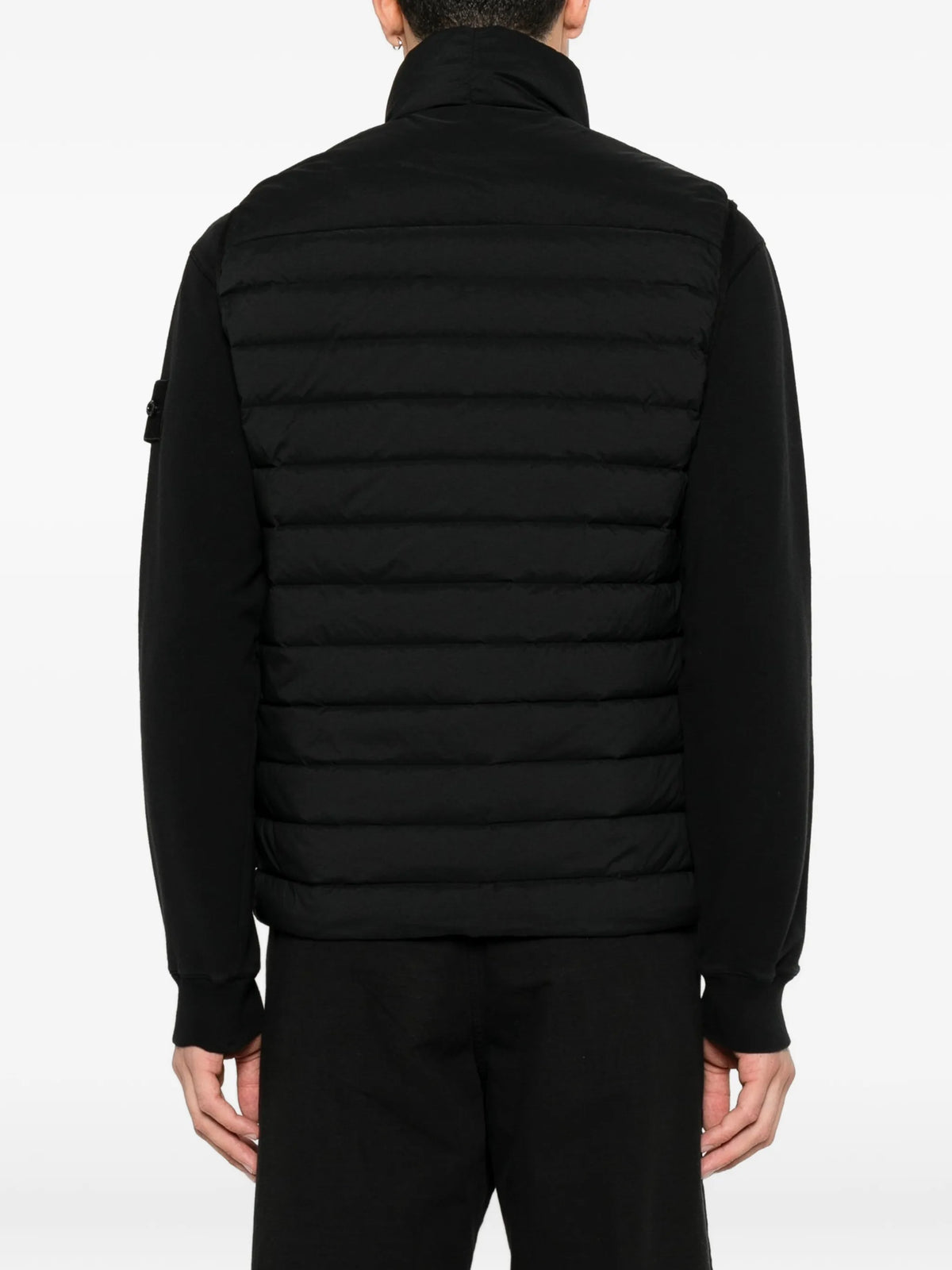 G100011 Seamless tunnel nylon down-TC vest