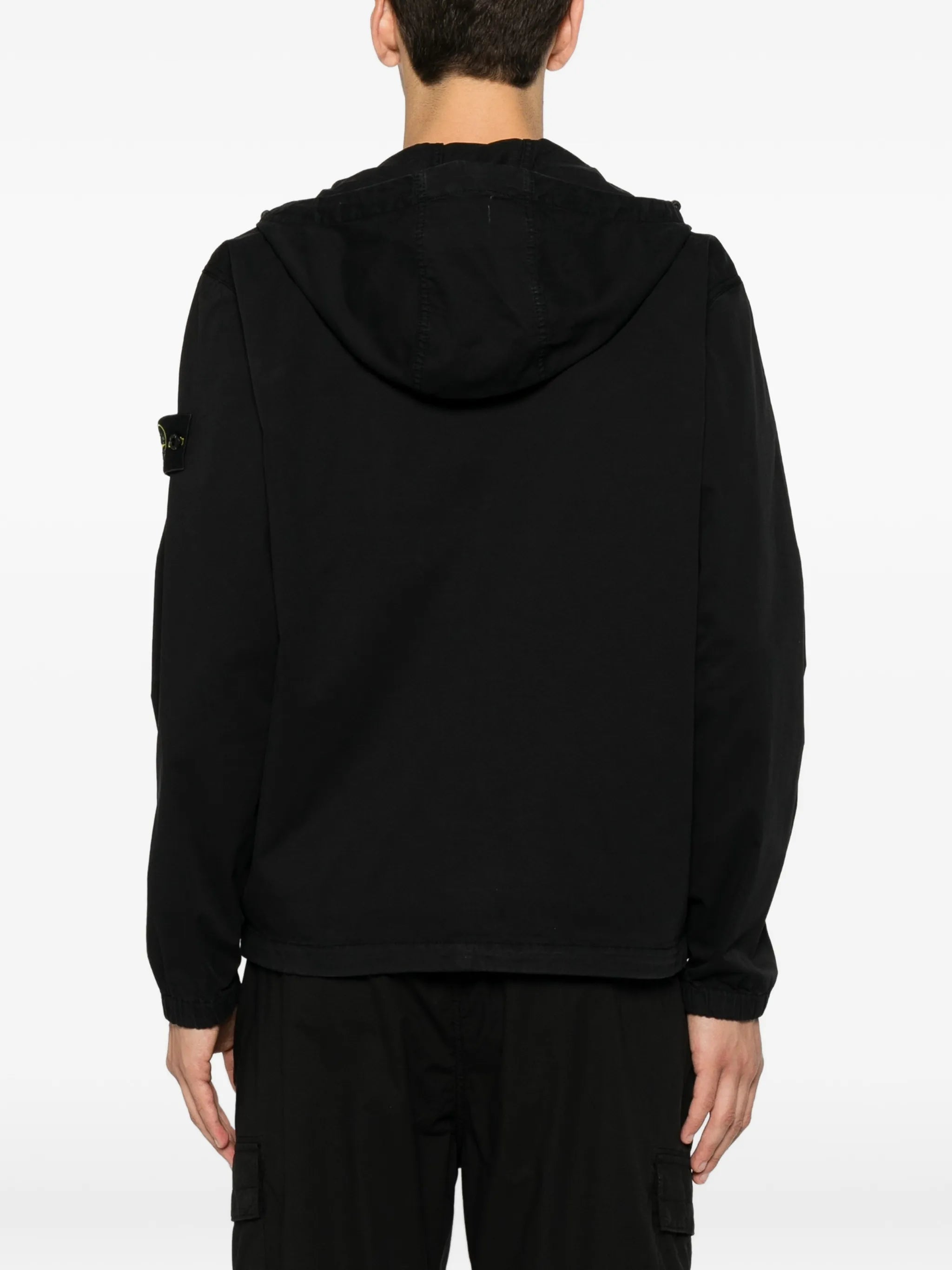 1200004 stretch organic cotton twill overshirt