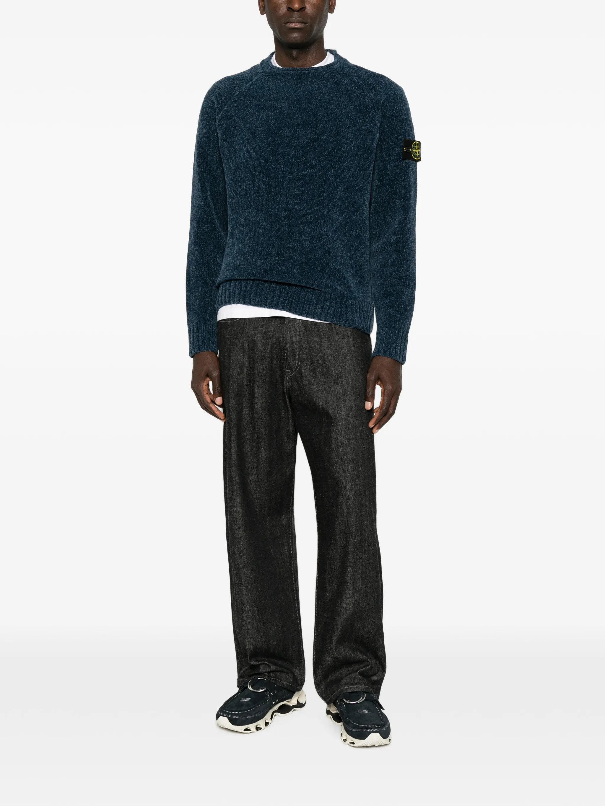 5100013 mouliné cotton chenille sweater