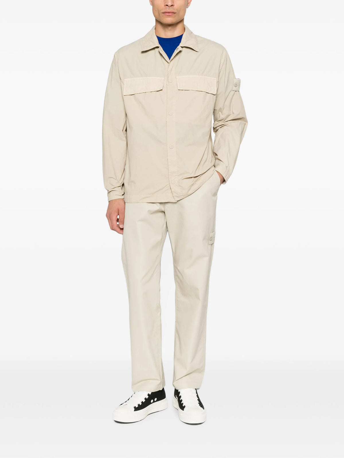 3100020 all-weather cotton canvas_S.I. ghost trousers