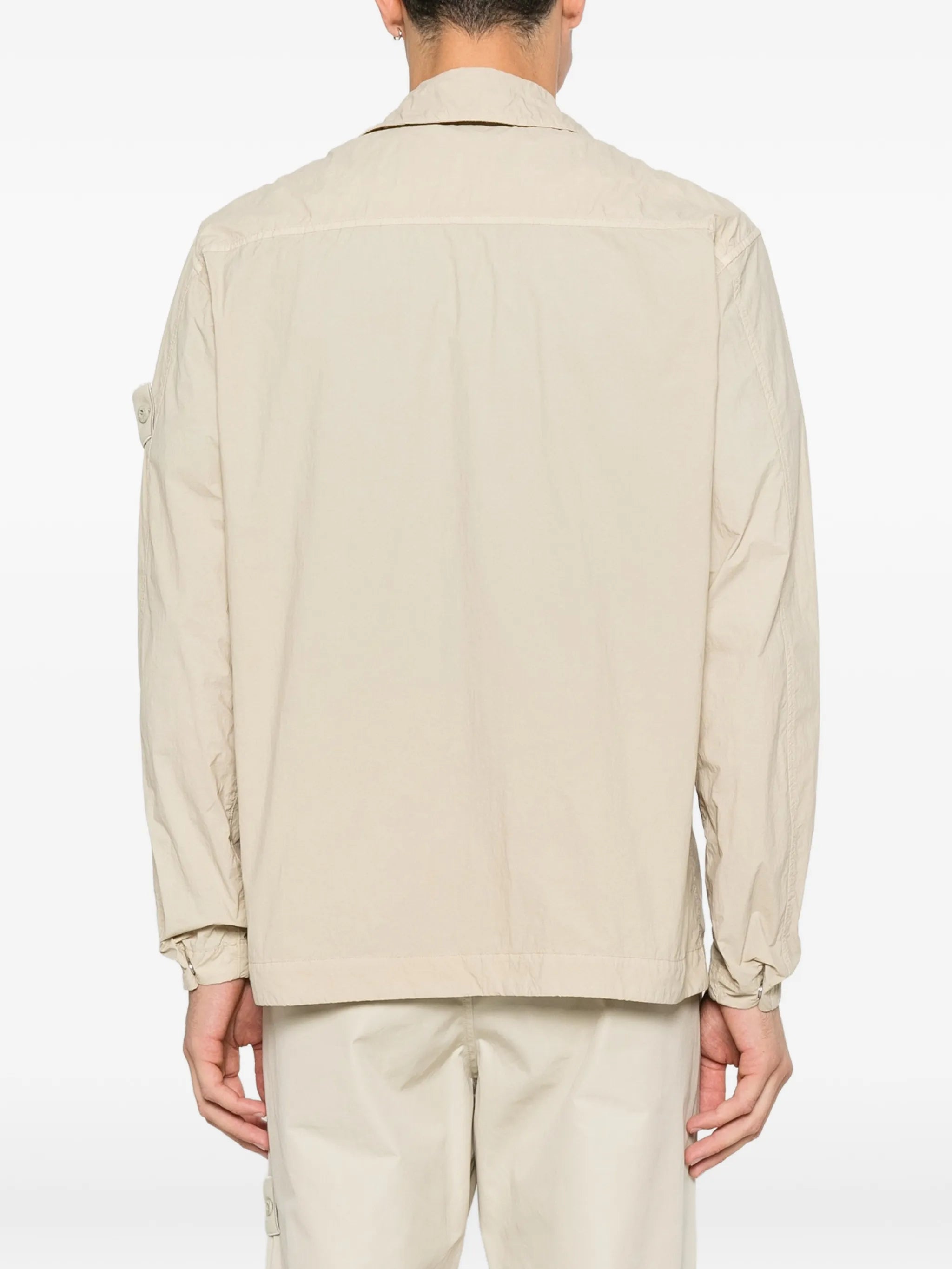 1200044 nylon smerigliato ghost overshirt