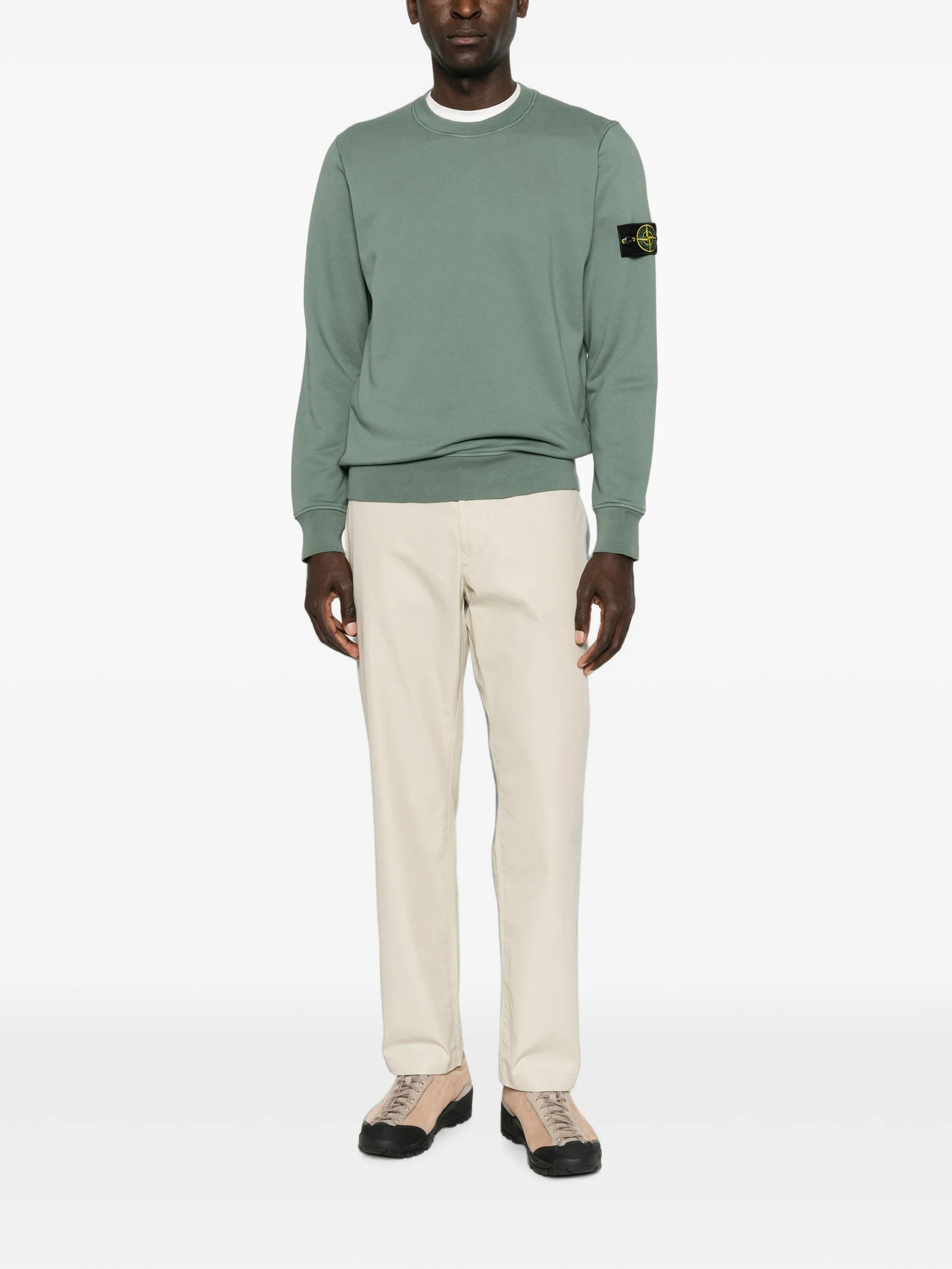 logo-patch sweatshirt