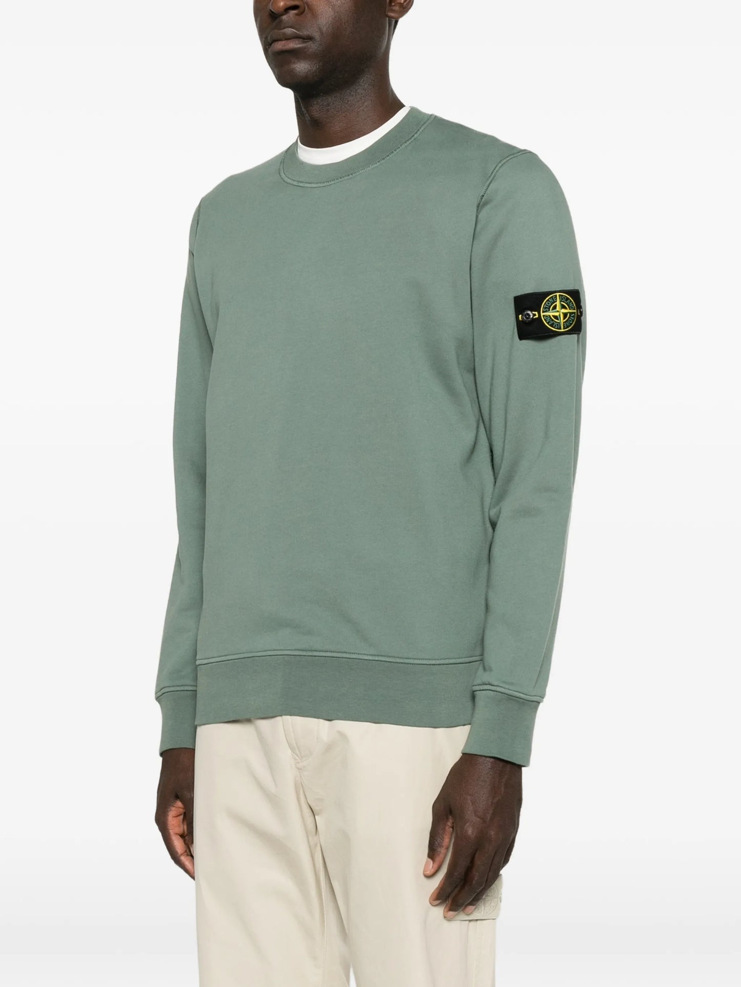 logo-patch sweatshirt