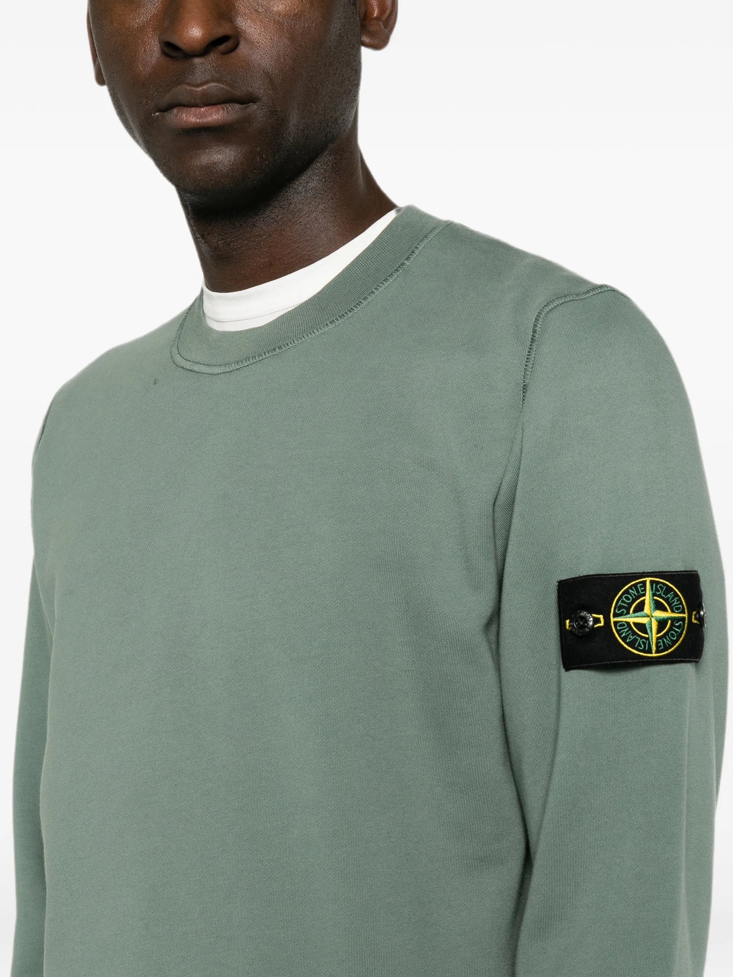 logo-patch sweatshirt