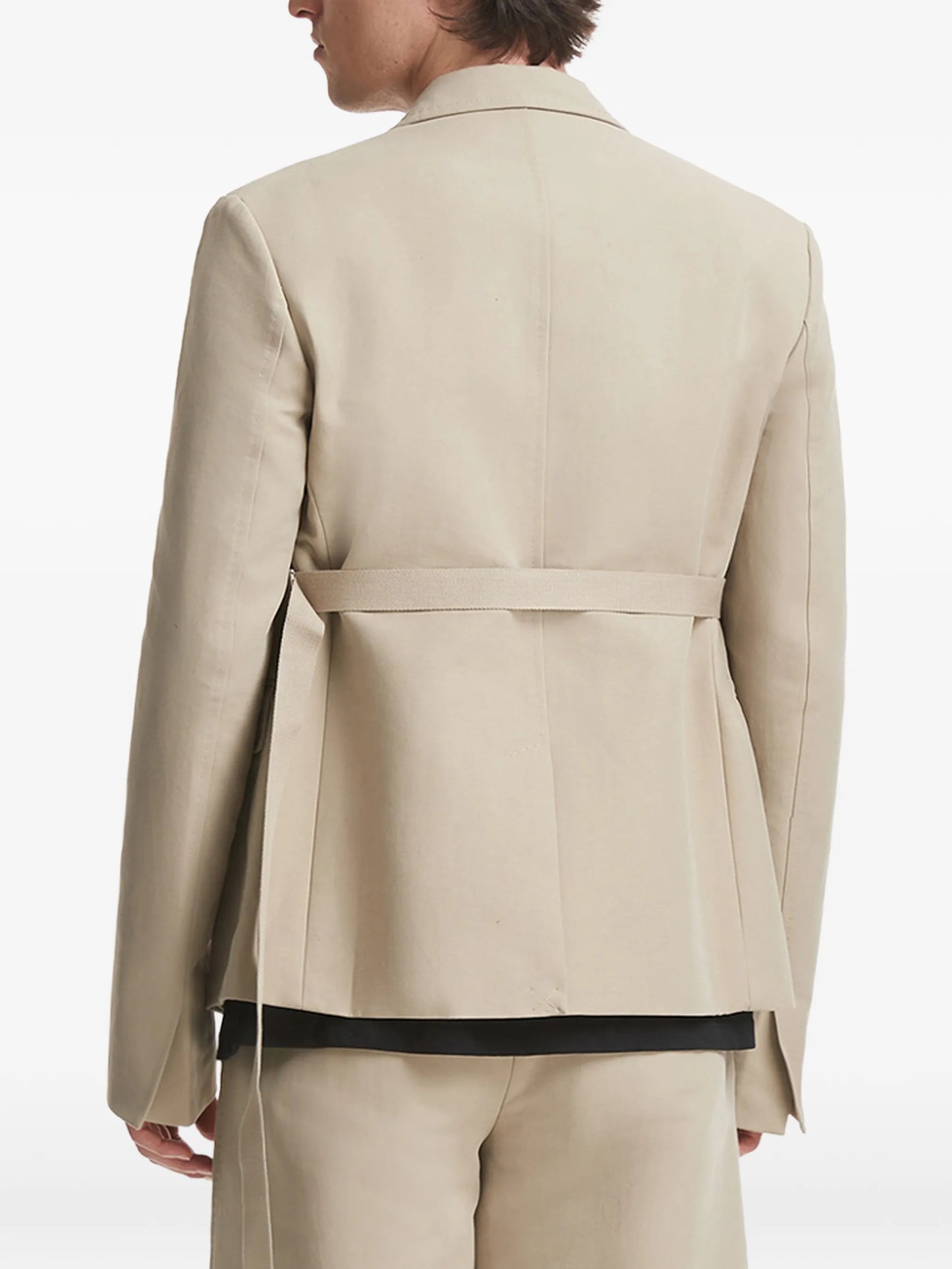 single-breasted blazer